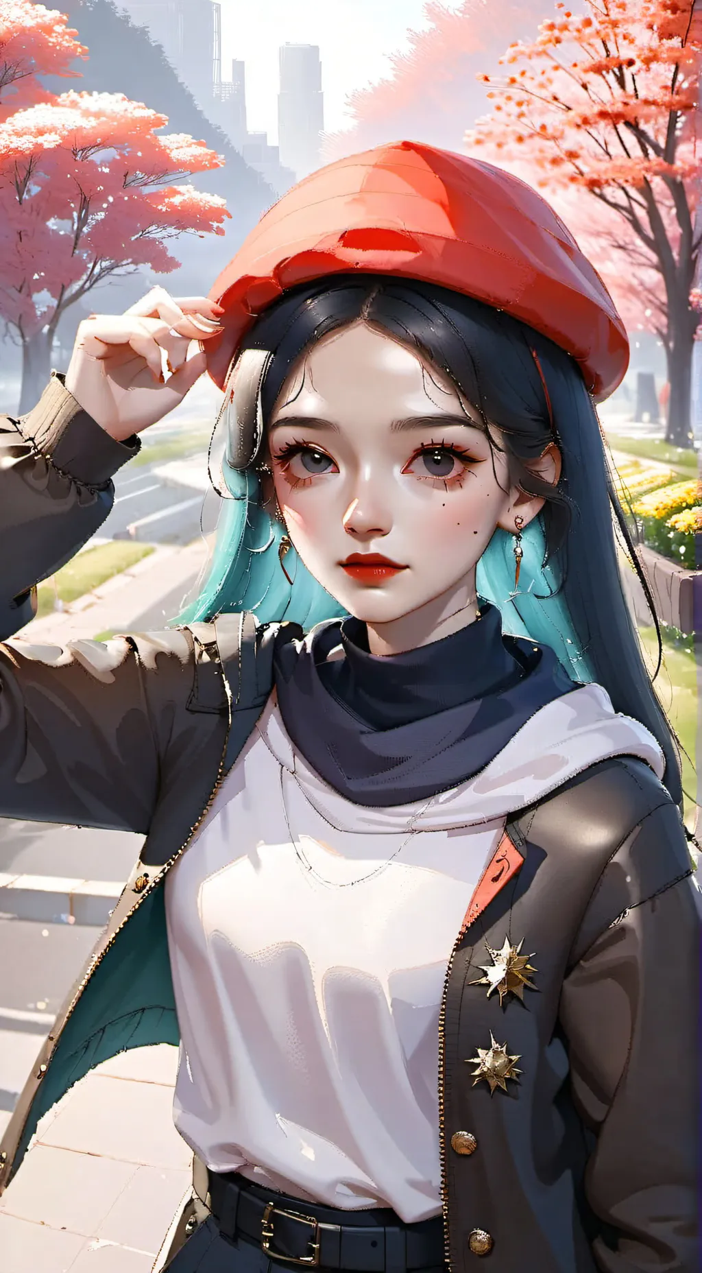 ai character: Scarlett background