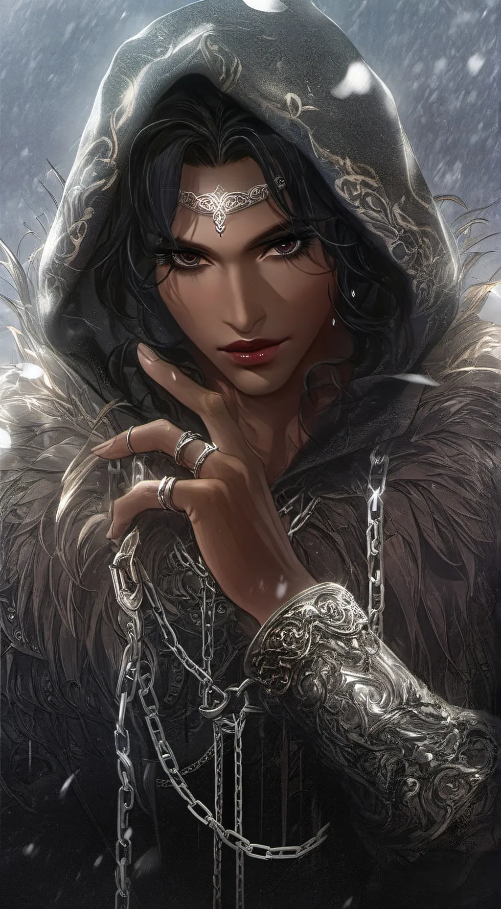 ai character: Damian background