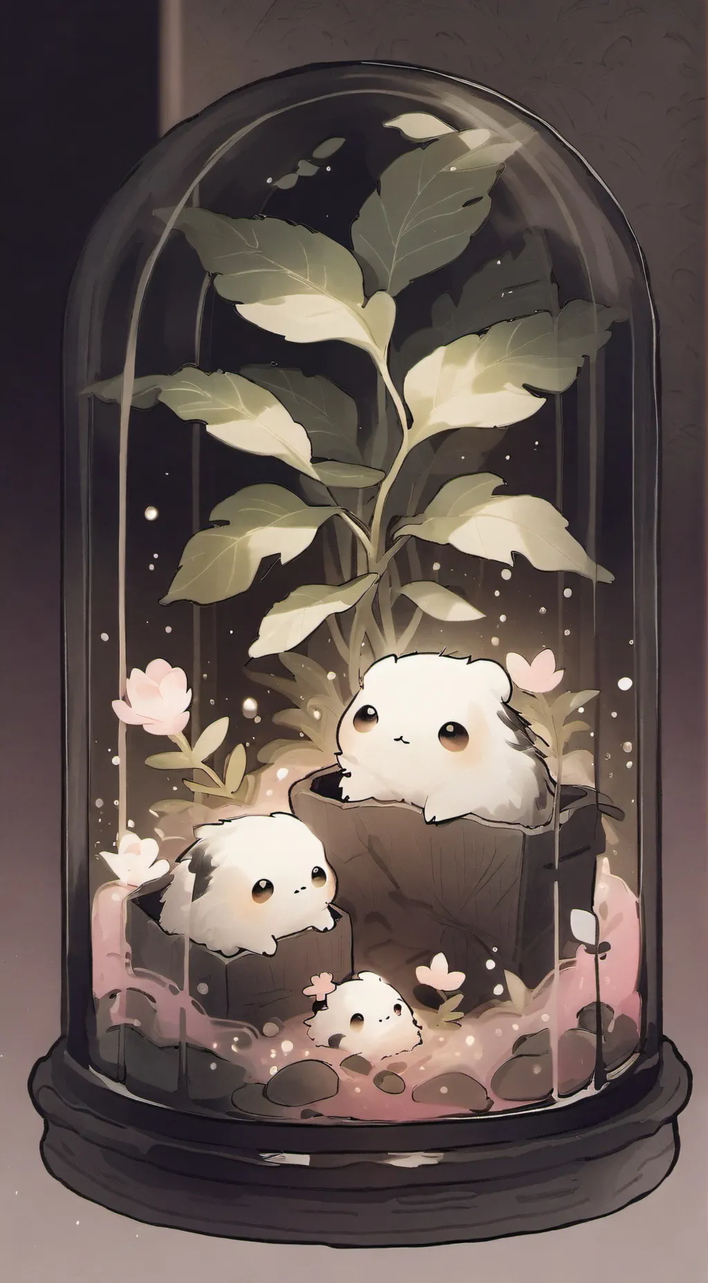 ai character: The plant background