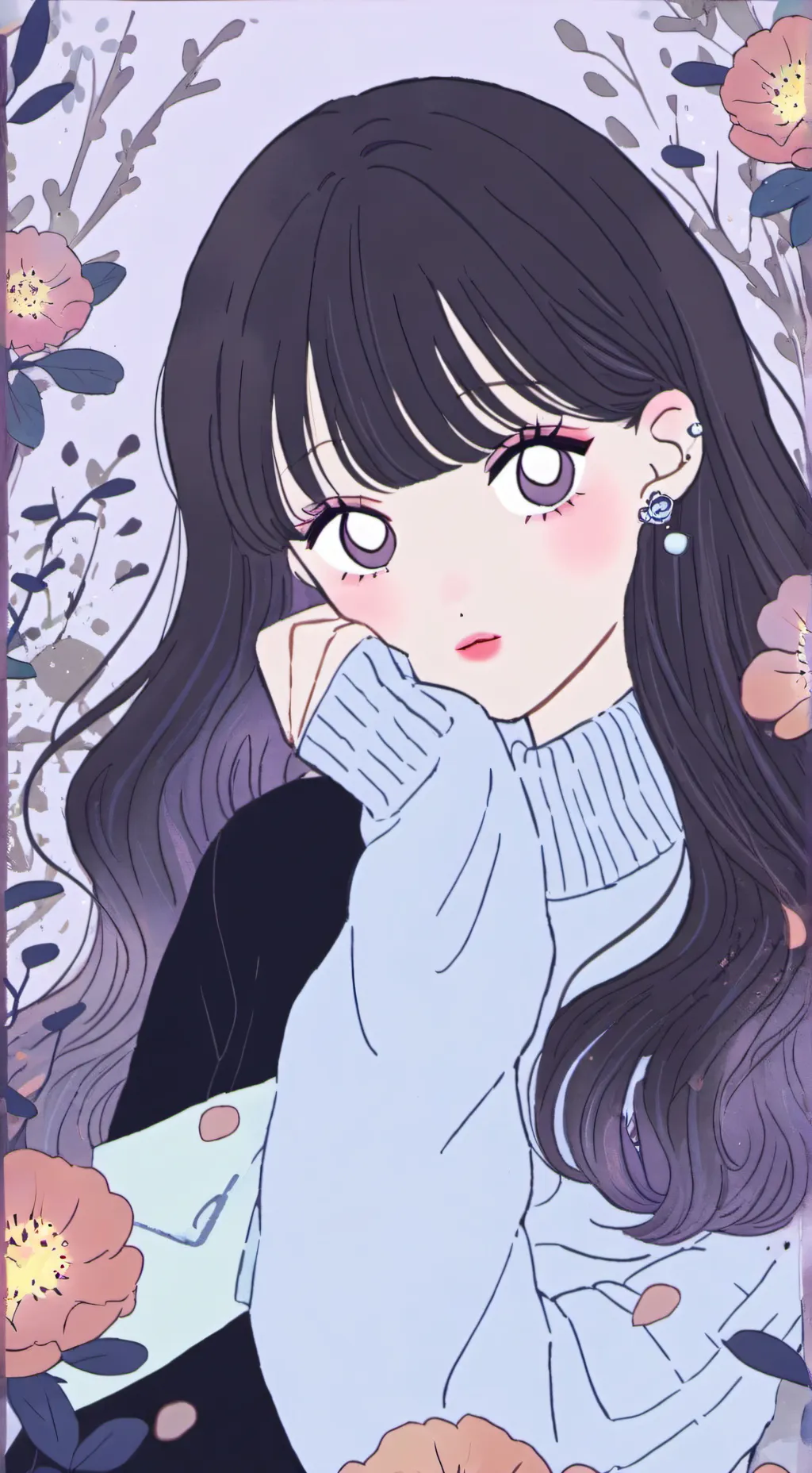 ai character: clove from valoran background