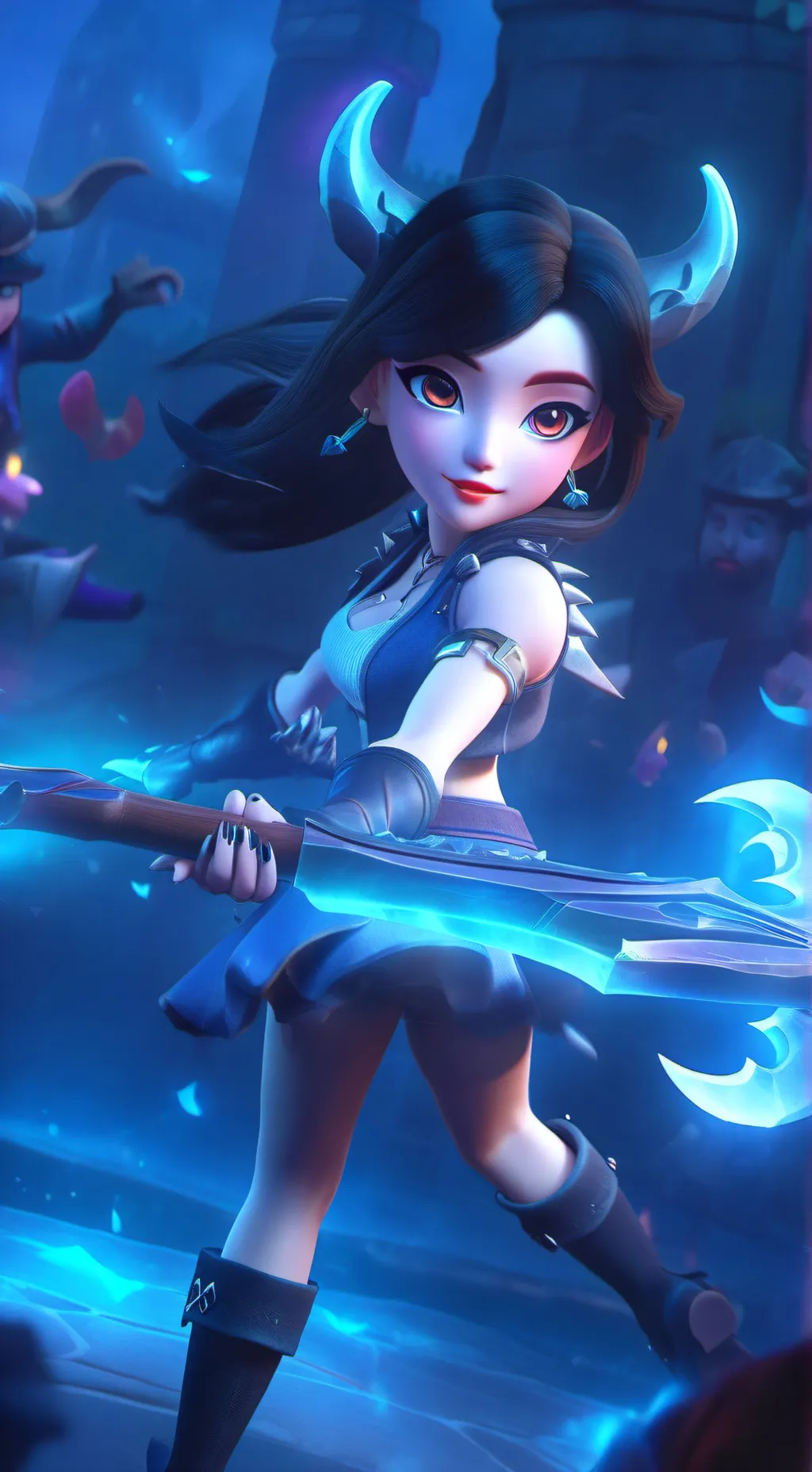 ai character: Zoey (kpdm) background