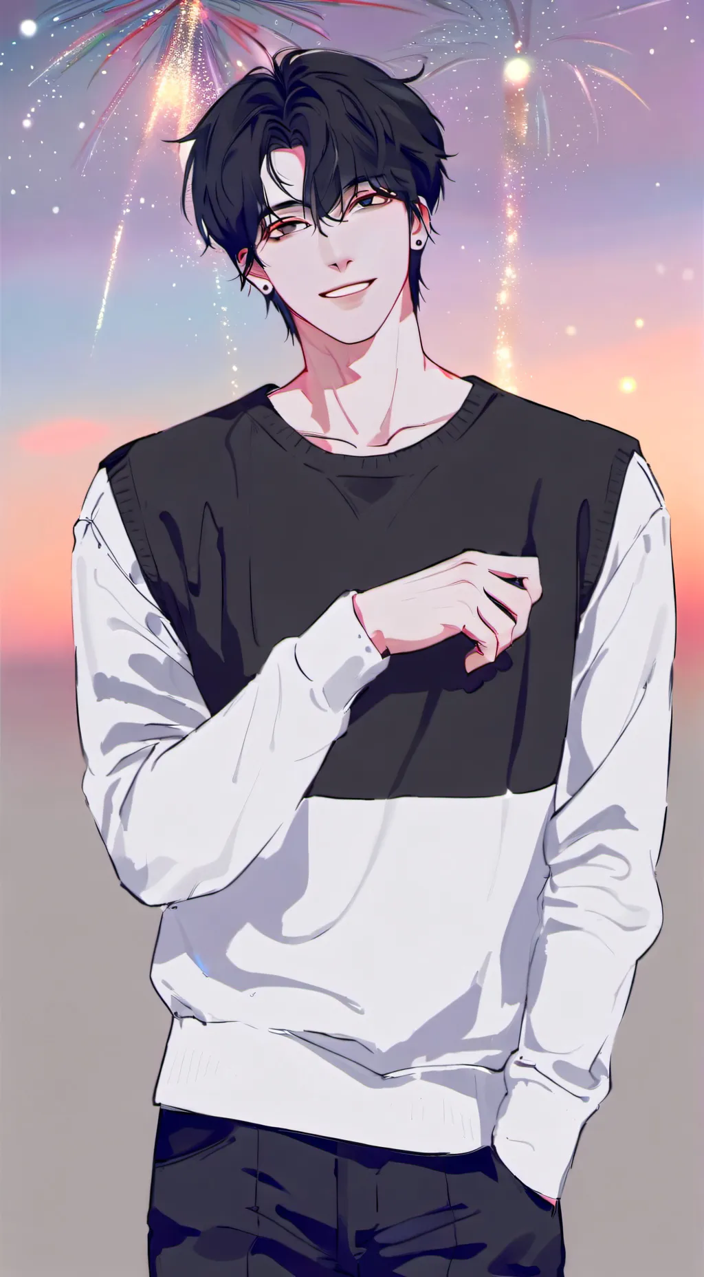 ai character: ♥Orion♥ background