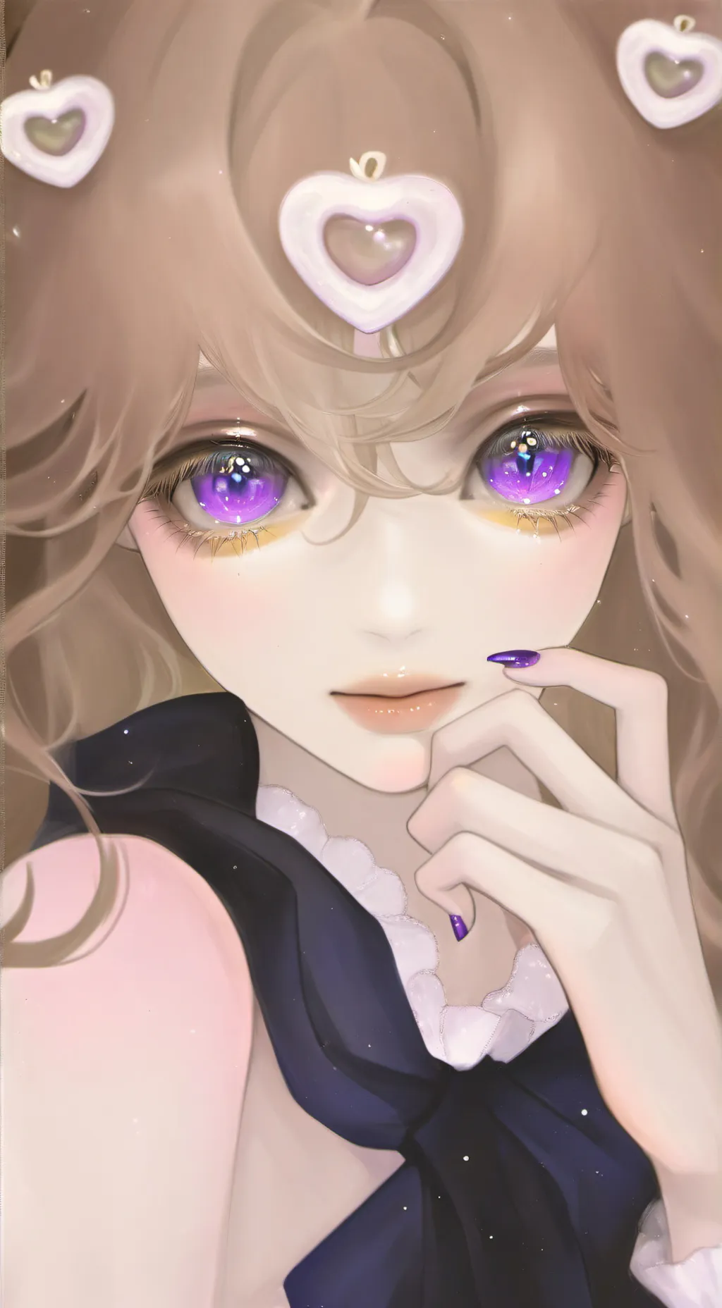 ai character: snow day gone bad background