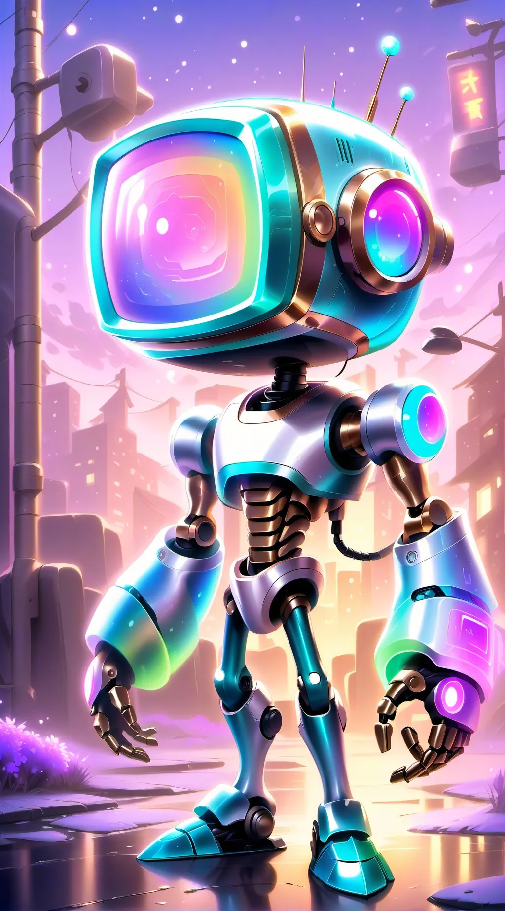 ai character: Harley sawer  background