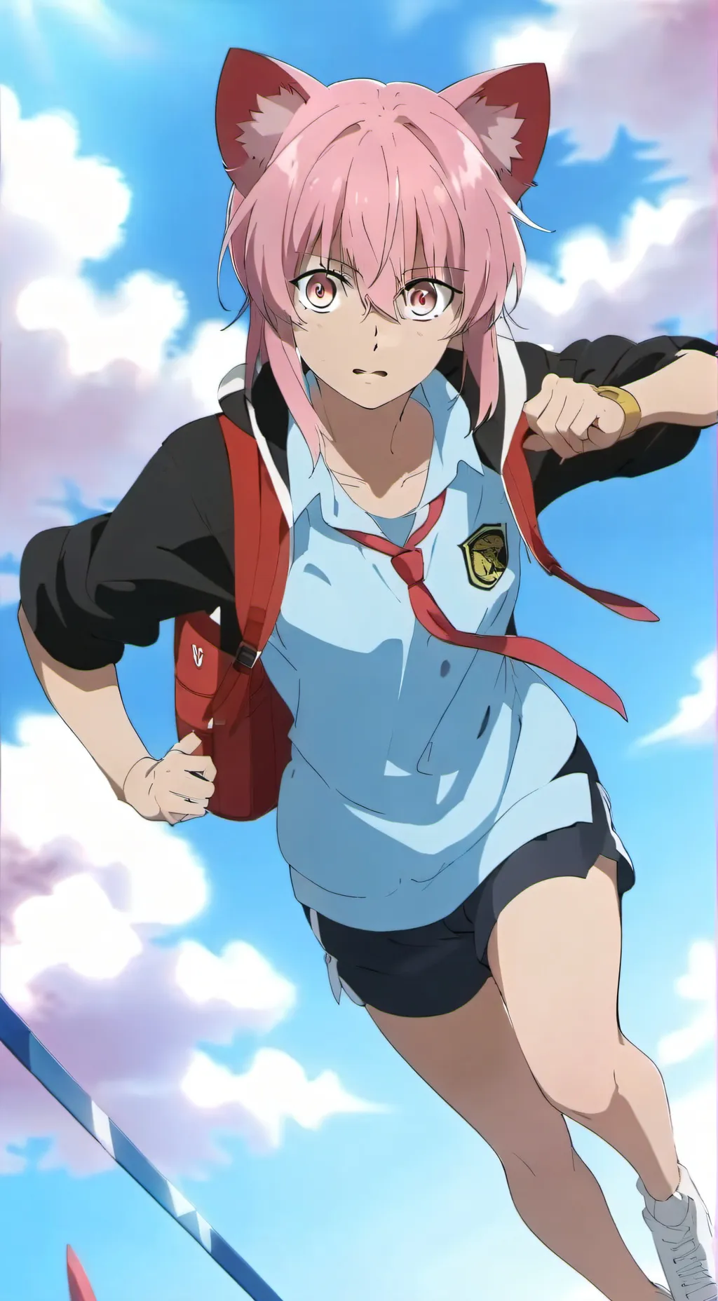 ai character: Gasai Yuno background