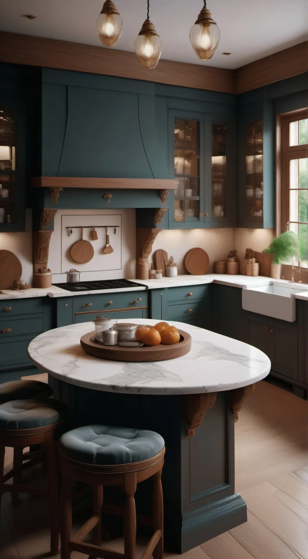 ai character: Baking with chuuya background