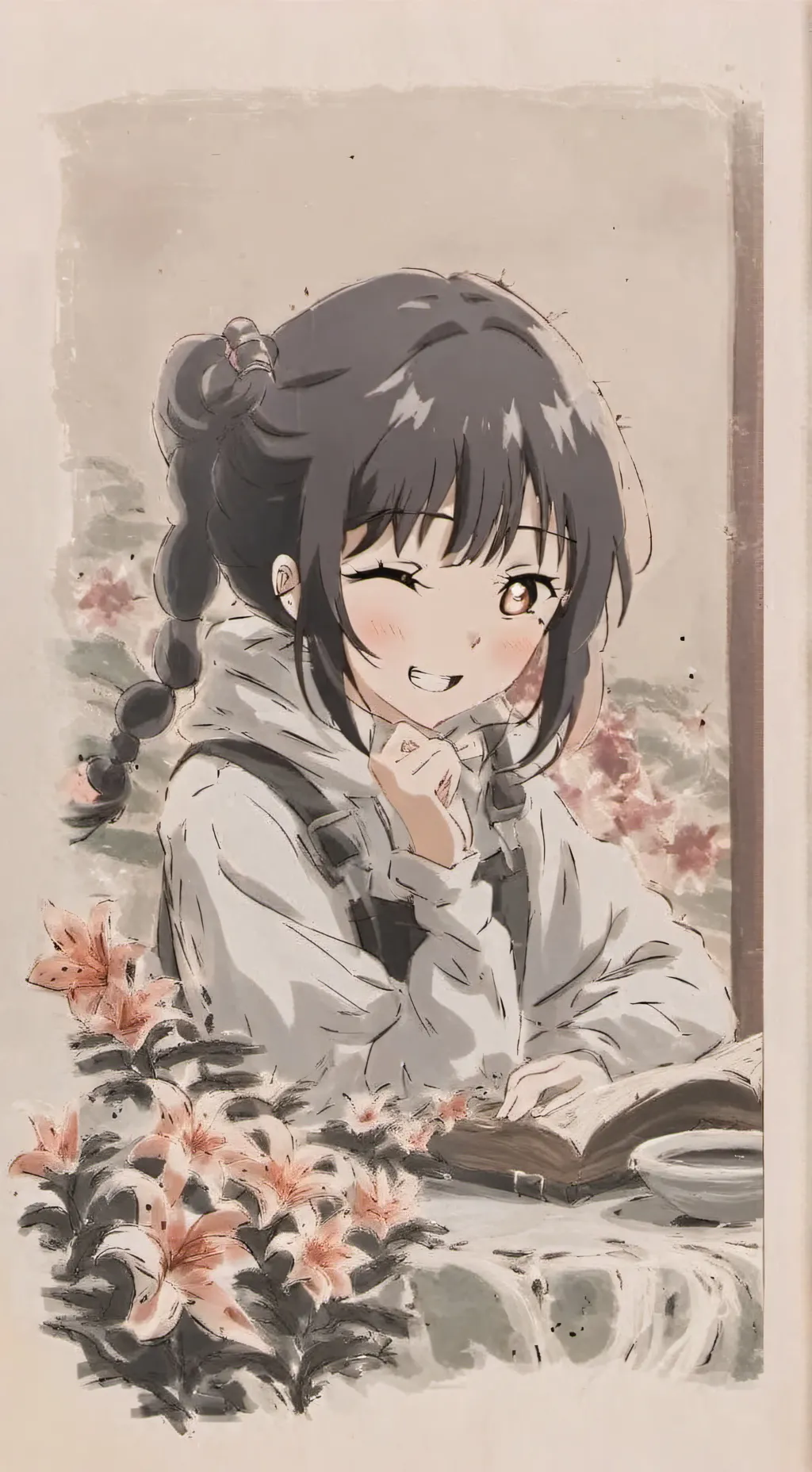 ai character: Olivia background