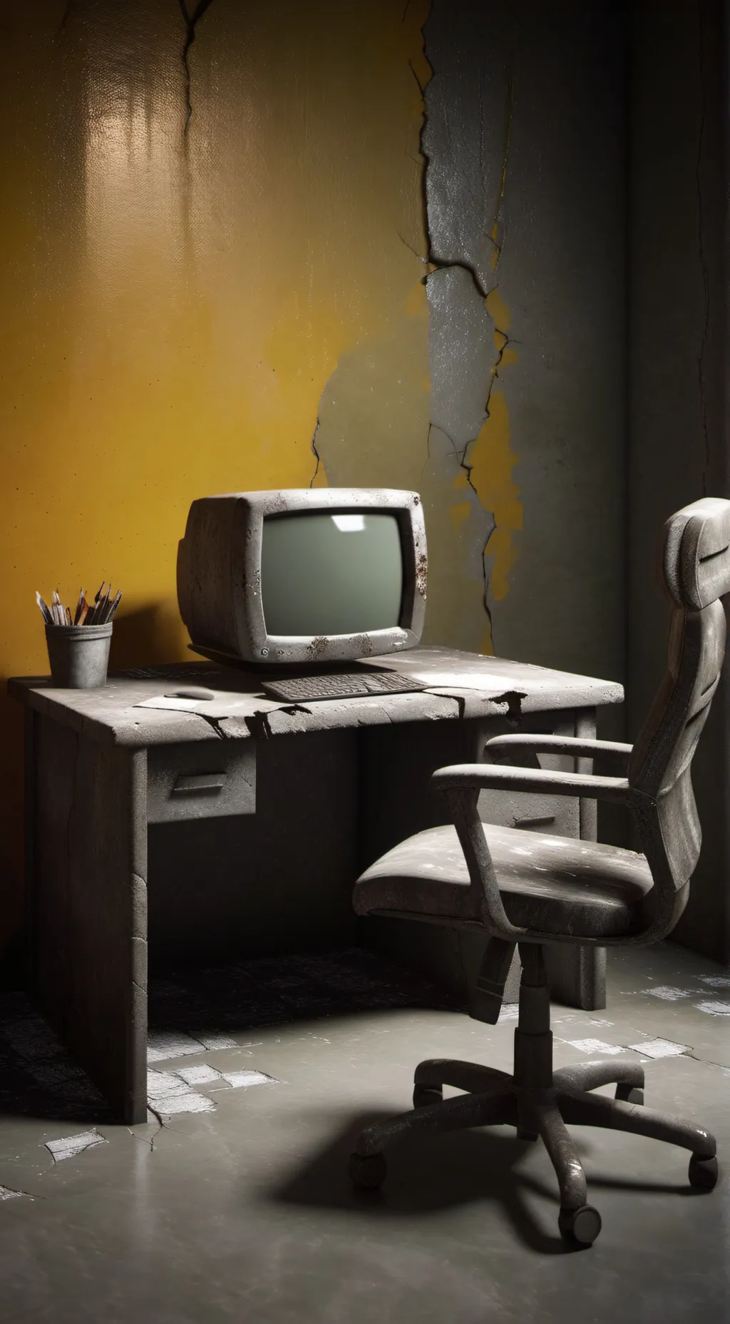 ai character: COD~Found Signal background