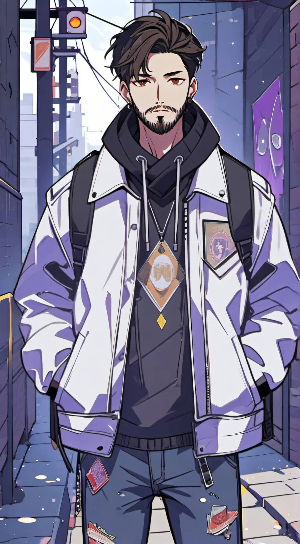 ai character: Fnaf background