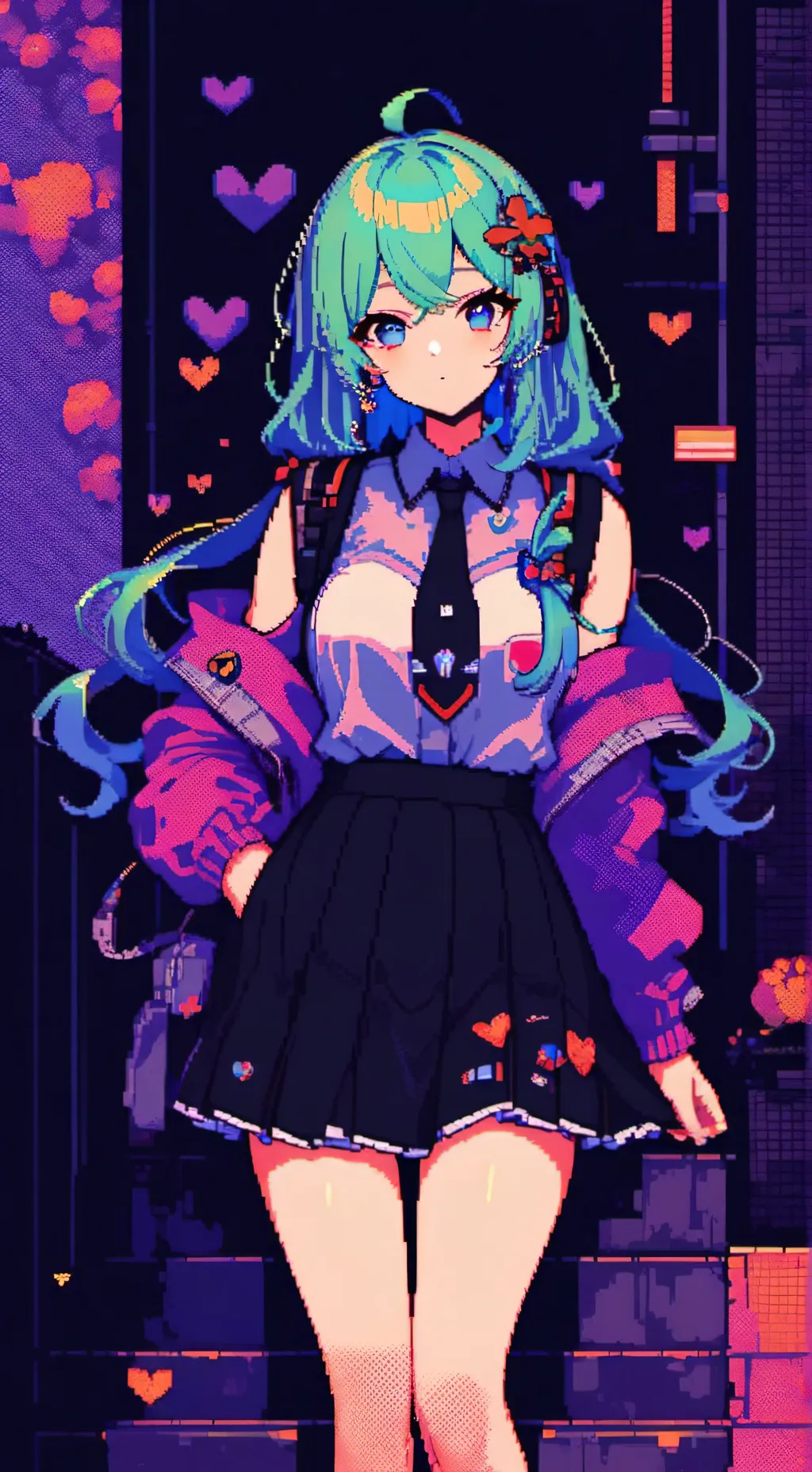 ai character: Lily background