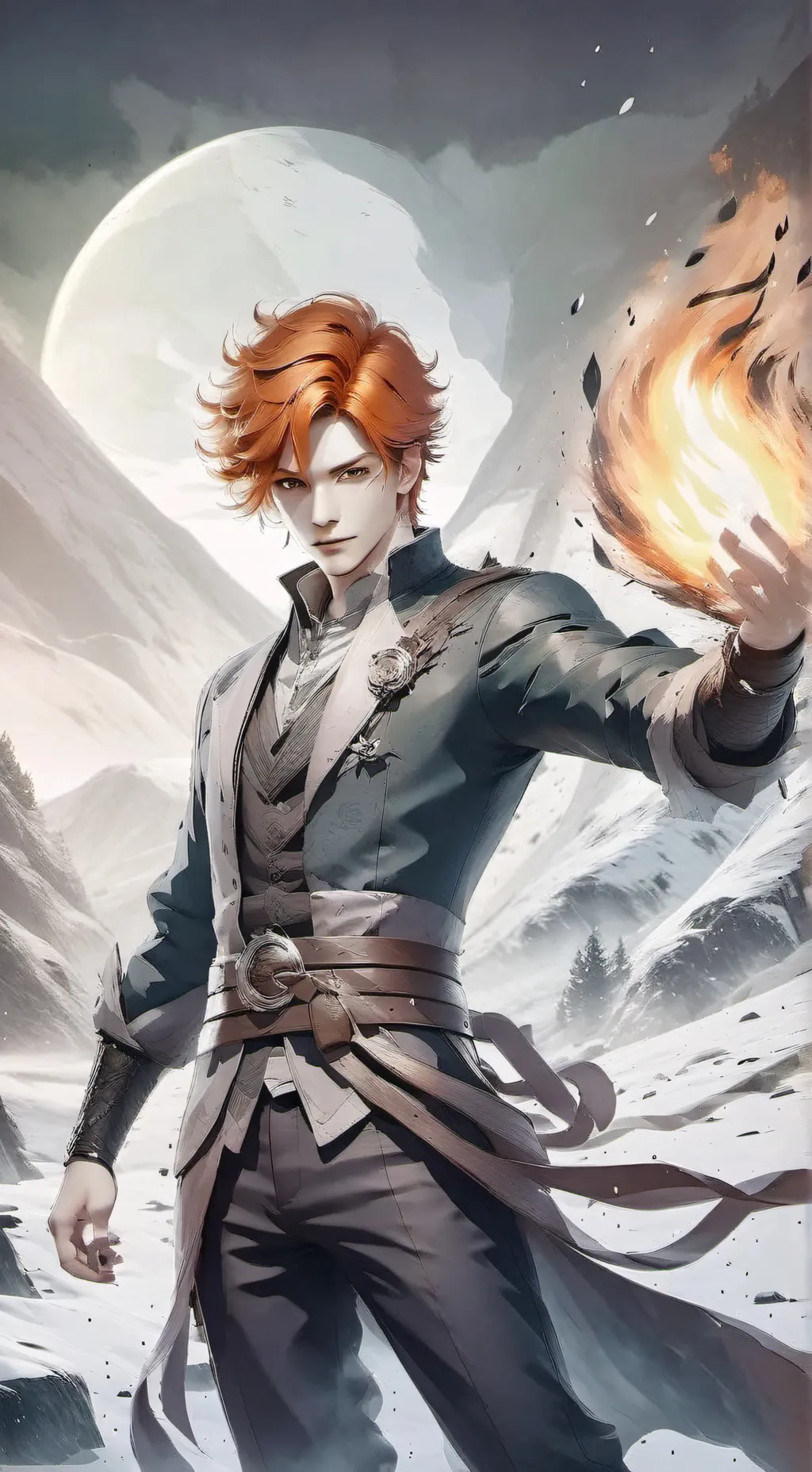 ai character: Master fight background