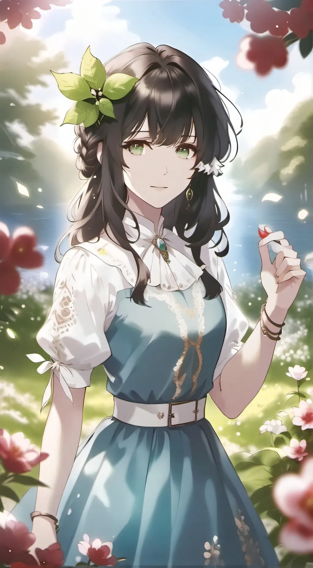 ai character: Лина background