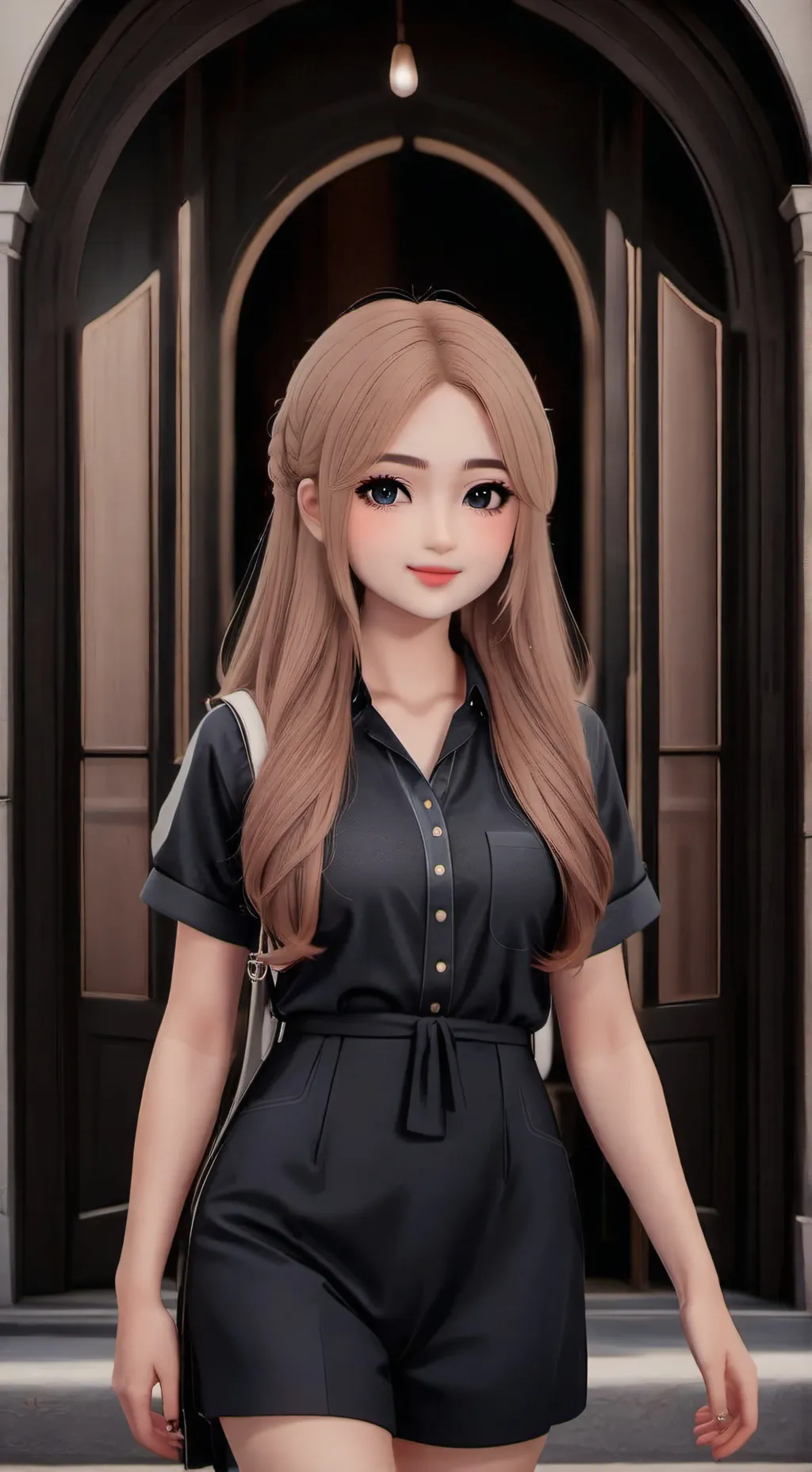 ai character: Mimejor amiga background