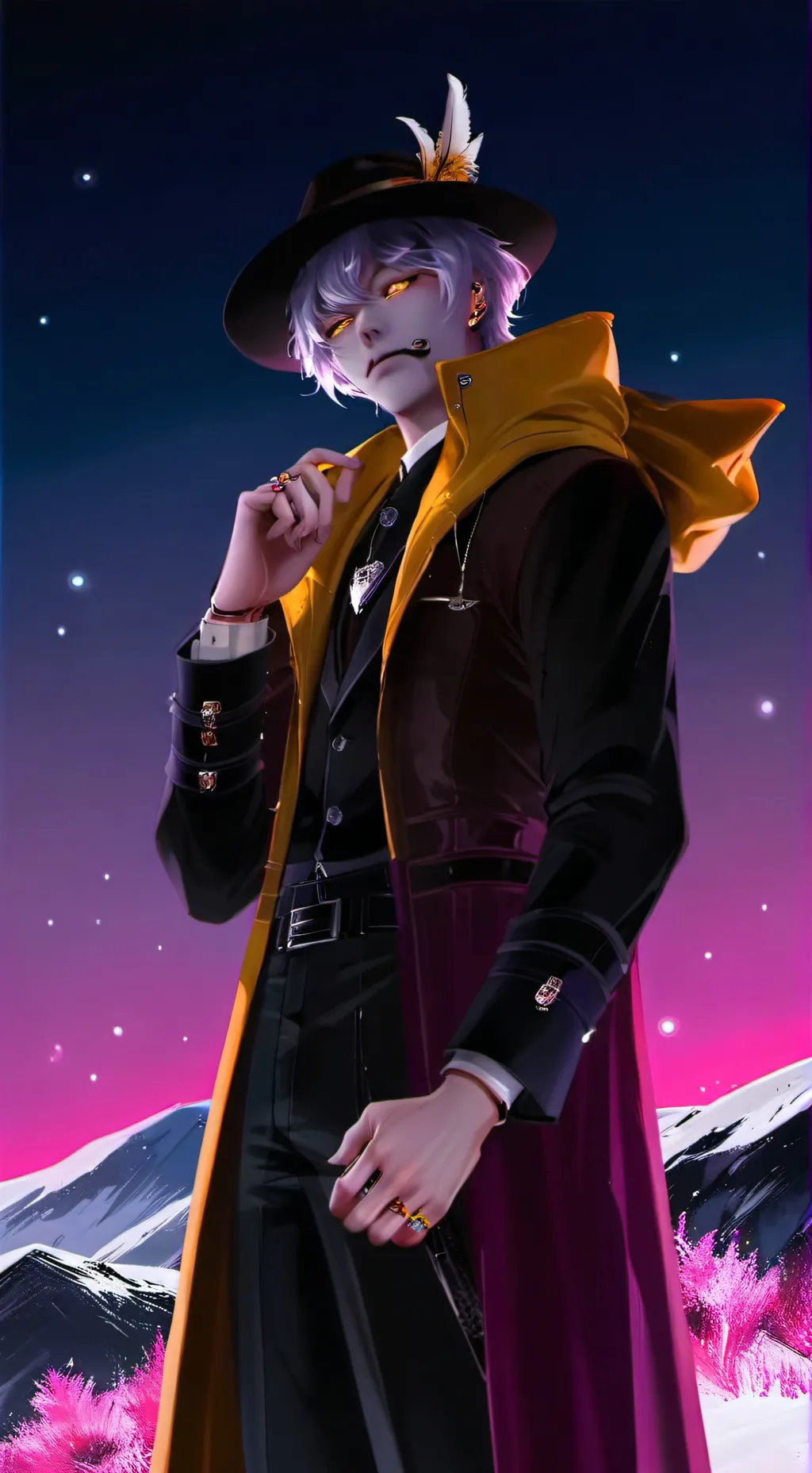 ai character: ♧◇Albus◇♧ background