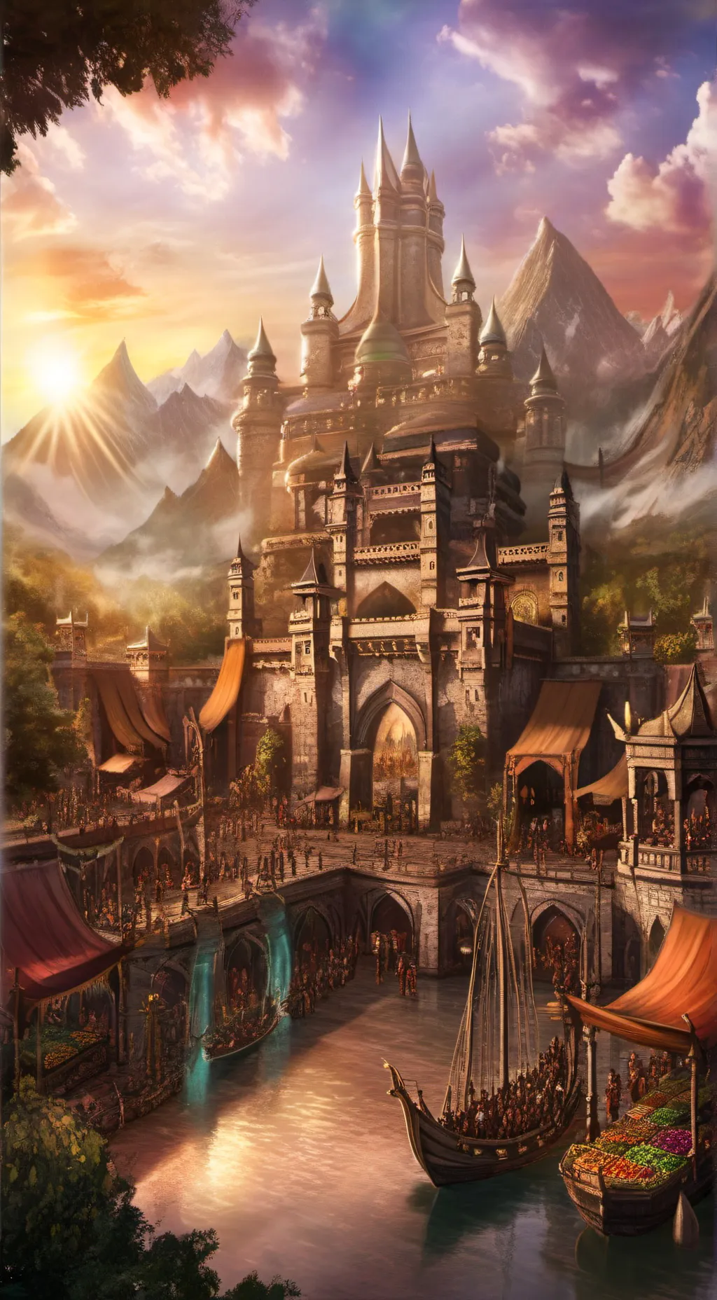 ai character: Kingdom of Elmwood background