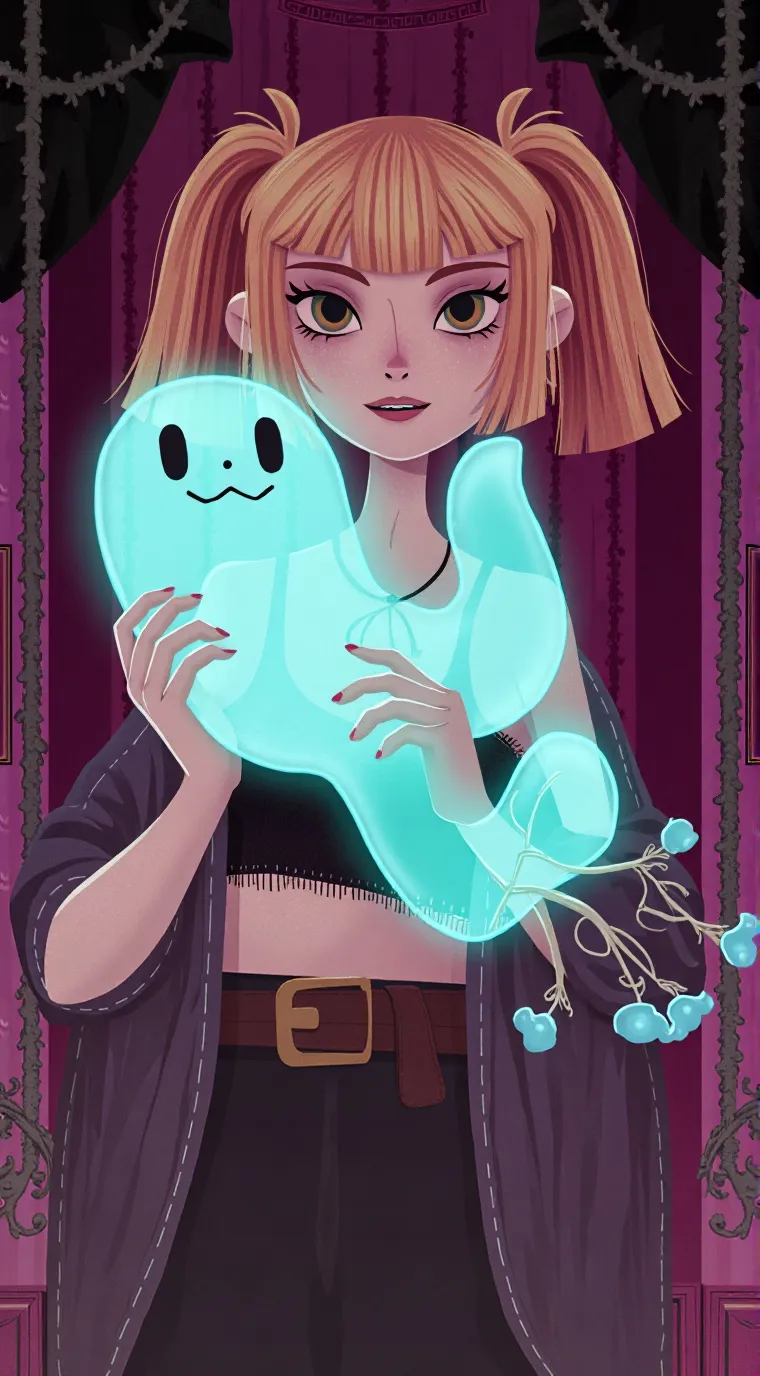 ai character: Mha new girl  background