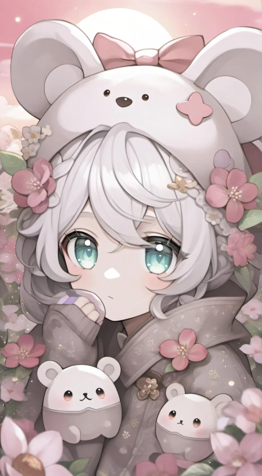 ai character: 🌱•¡Kayle!•🍓 background