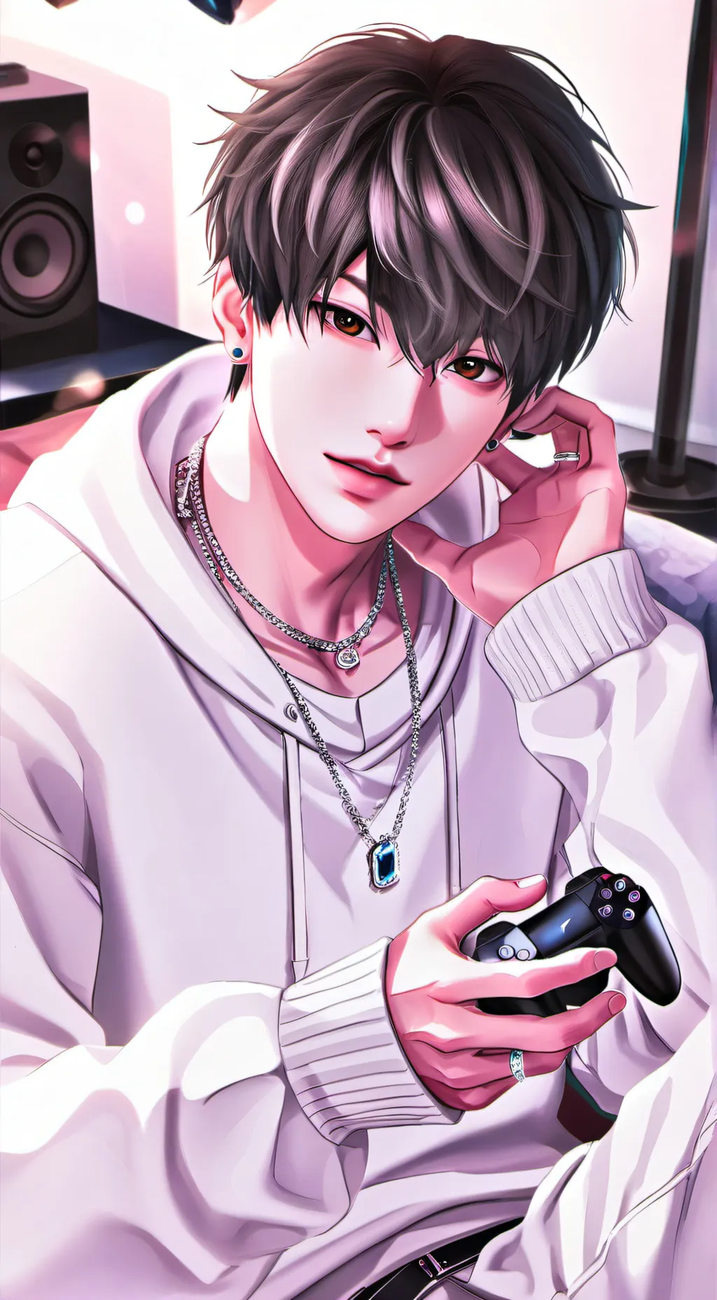 ai character: kim background