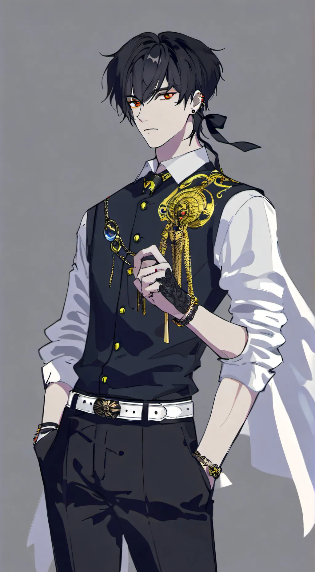 ai character: Micheal  background