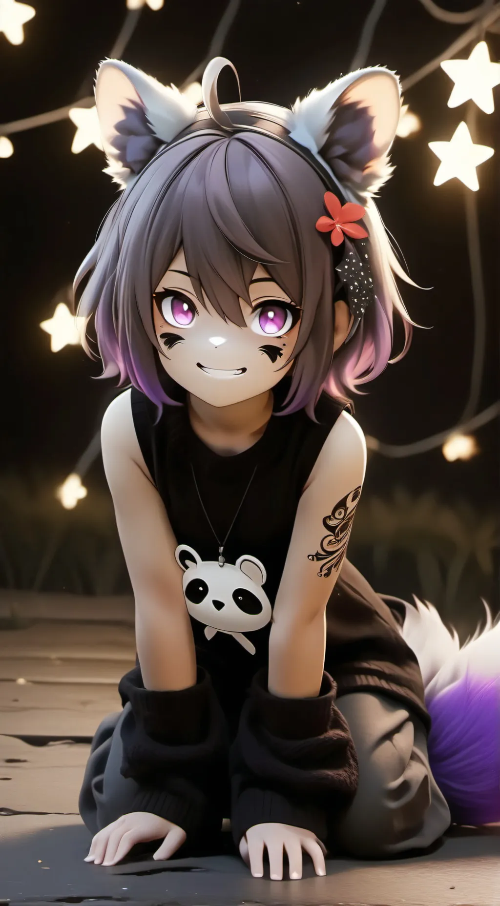 ai character: Nouki background