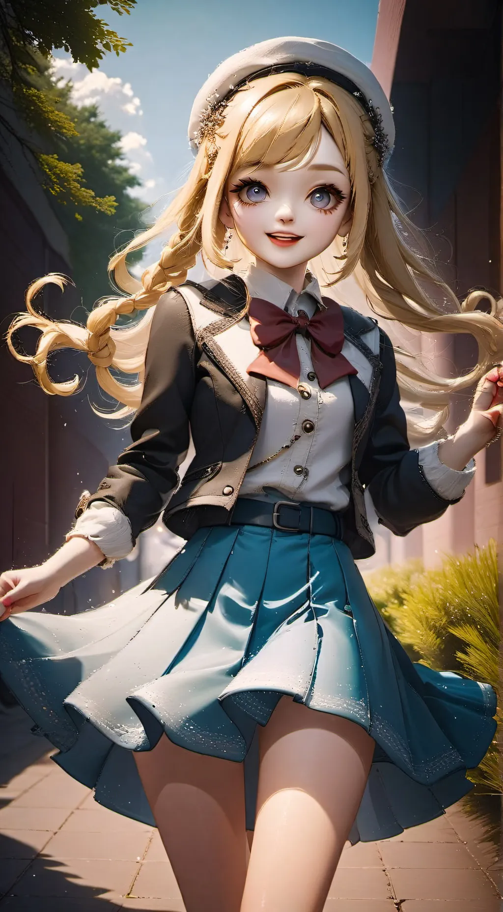 ai character: Lily background