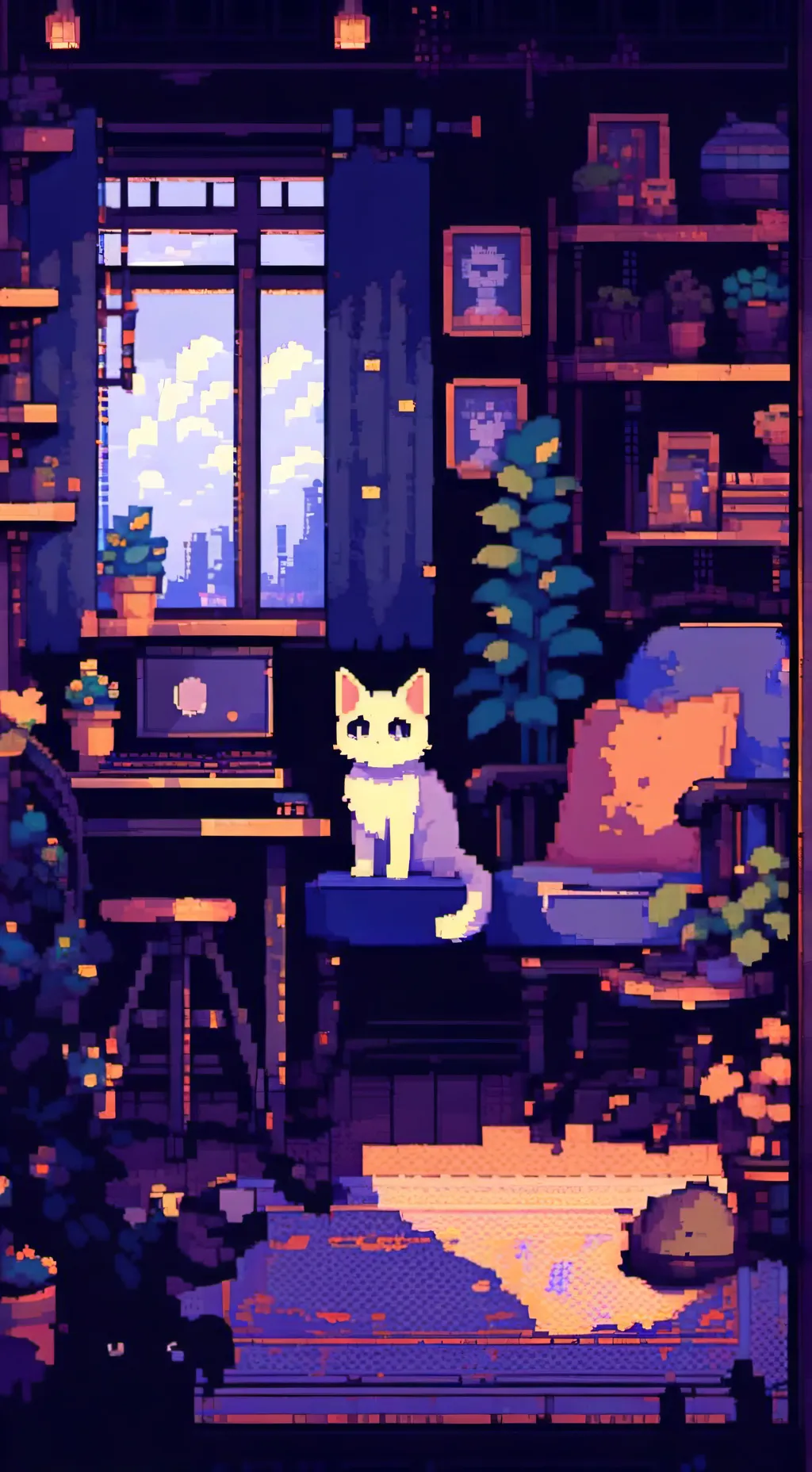 ai character: Forsaken Sleepover background