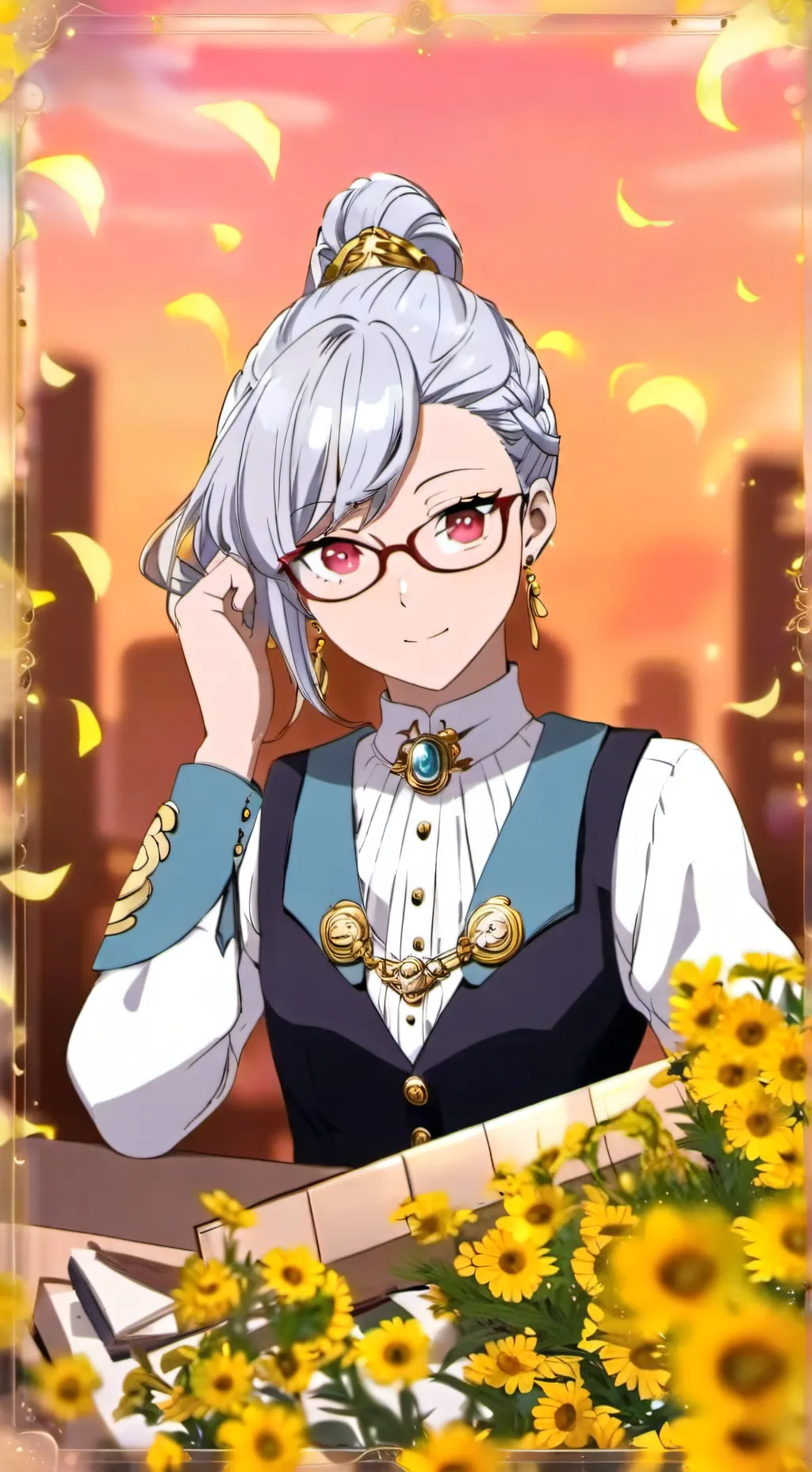 ai character: la vieja sabrosa😎💥 background