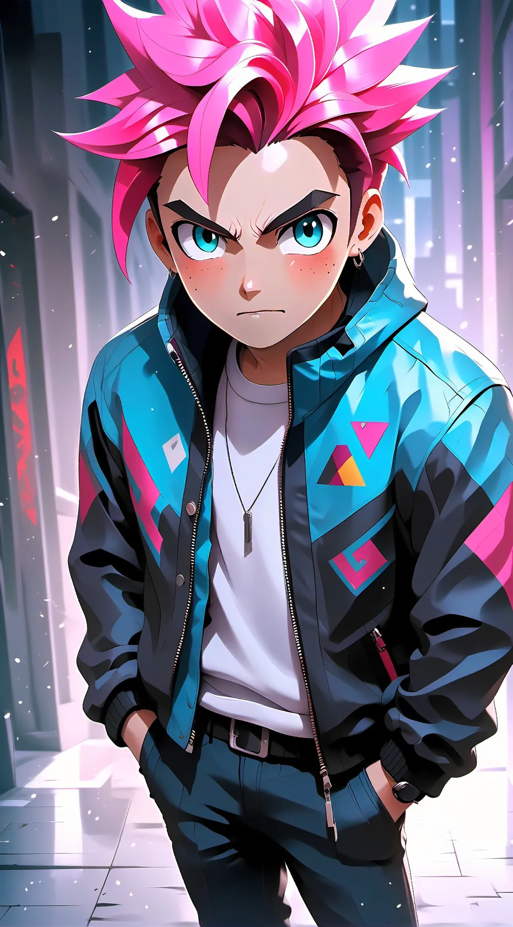 ai character: bigbang  background