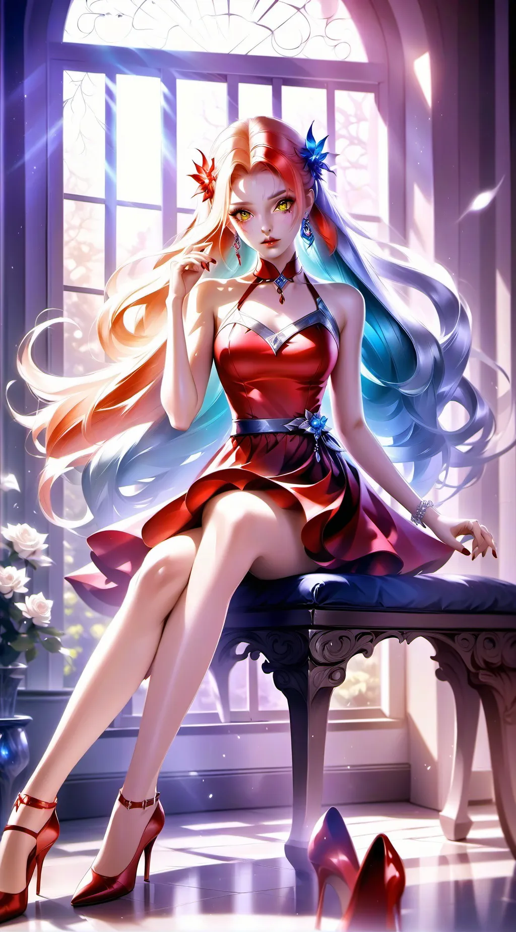 ai character: selijika hutona background