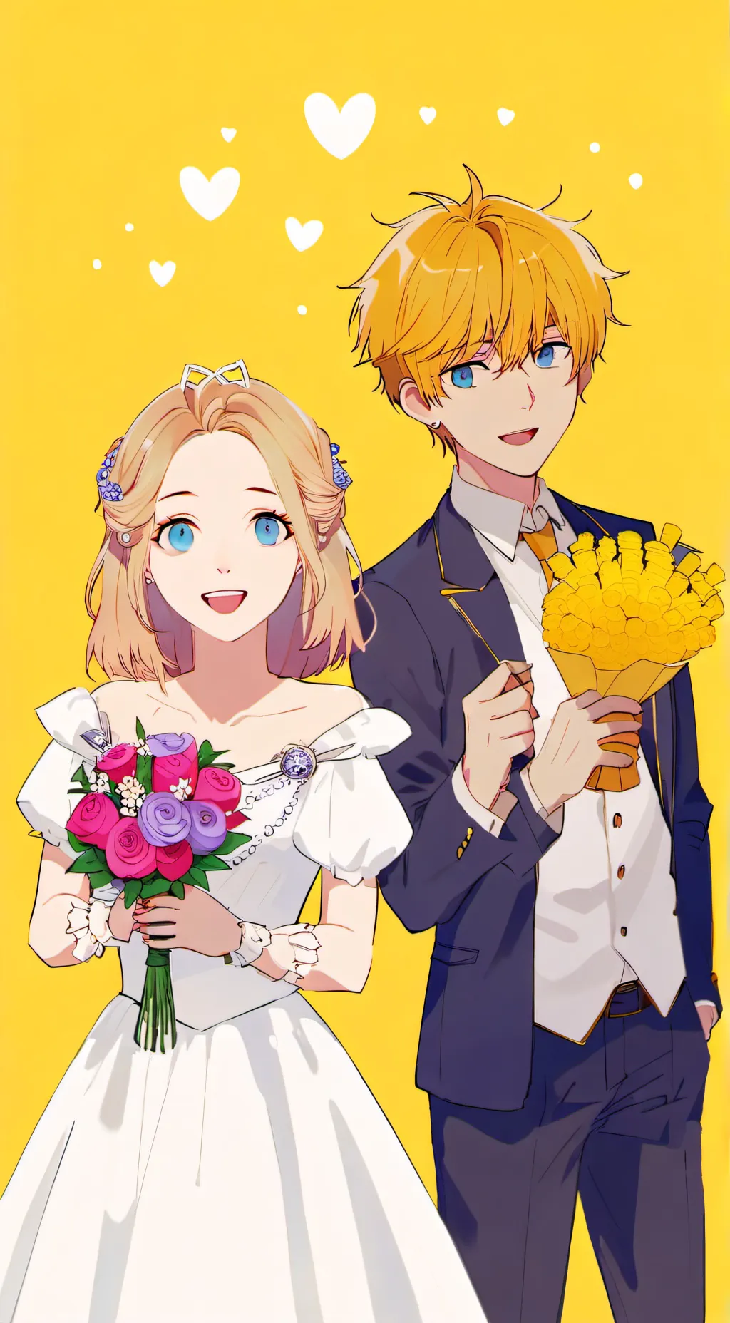 ai character: Addy and Channing background