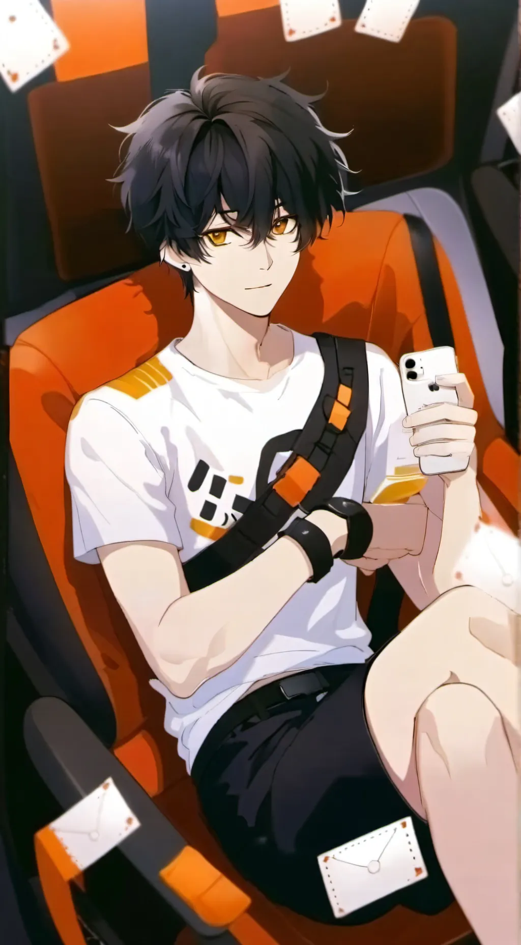 ai character: Customizable gc background