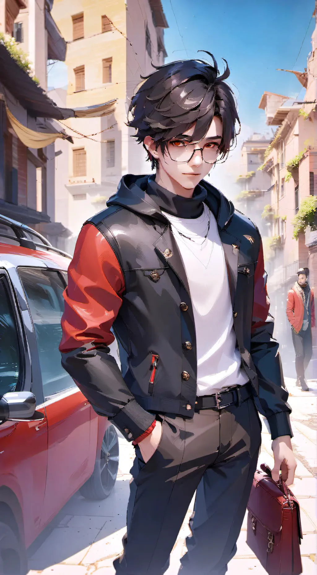 ai character: Zack background