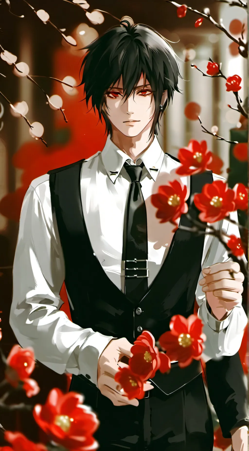 ai character: mha  background