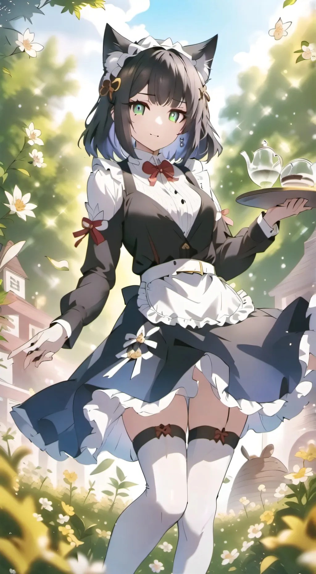 ai character: Luna background