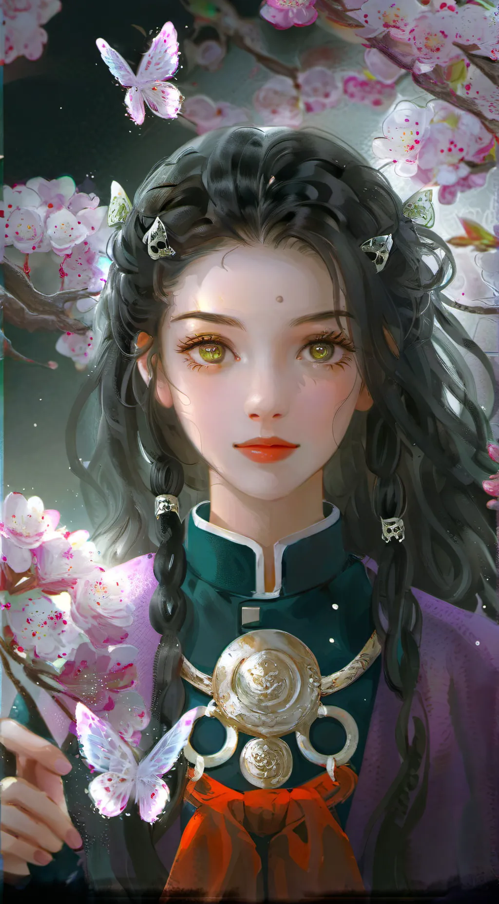 ai character: Kanao background