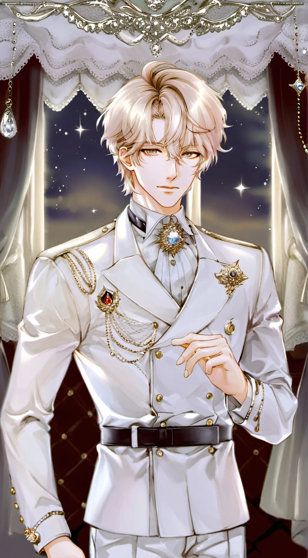 ai character: Levi Maksim background