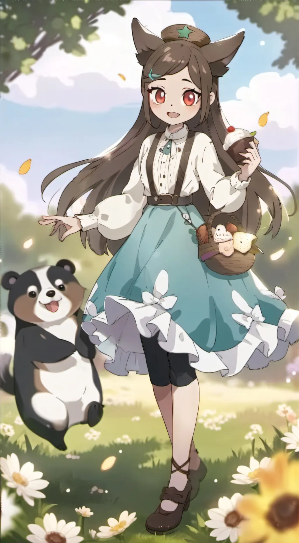 ai character: Eva (roommate)  background