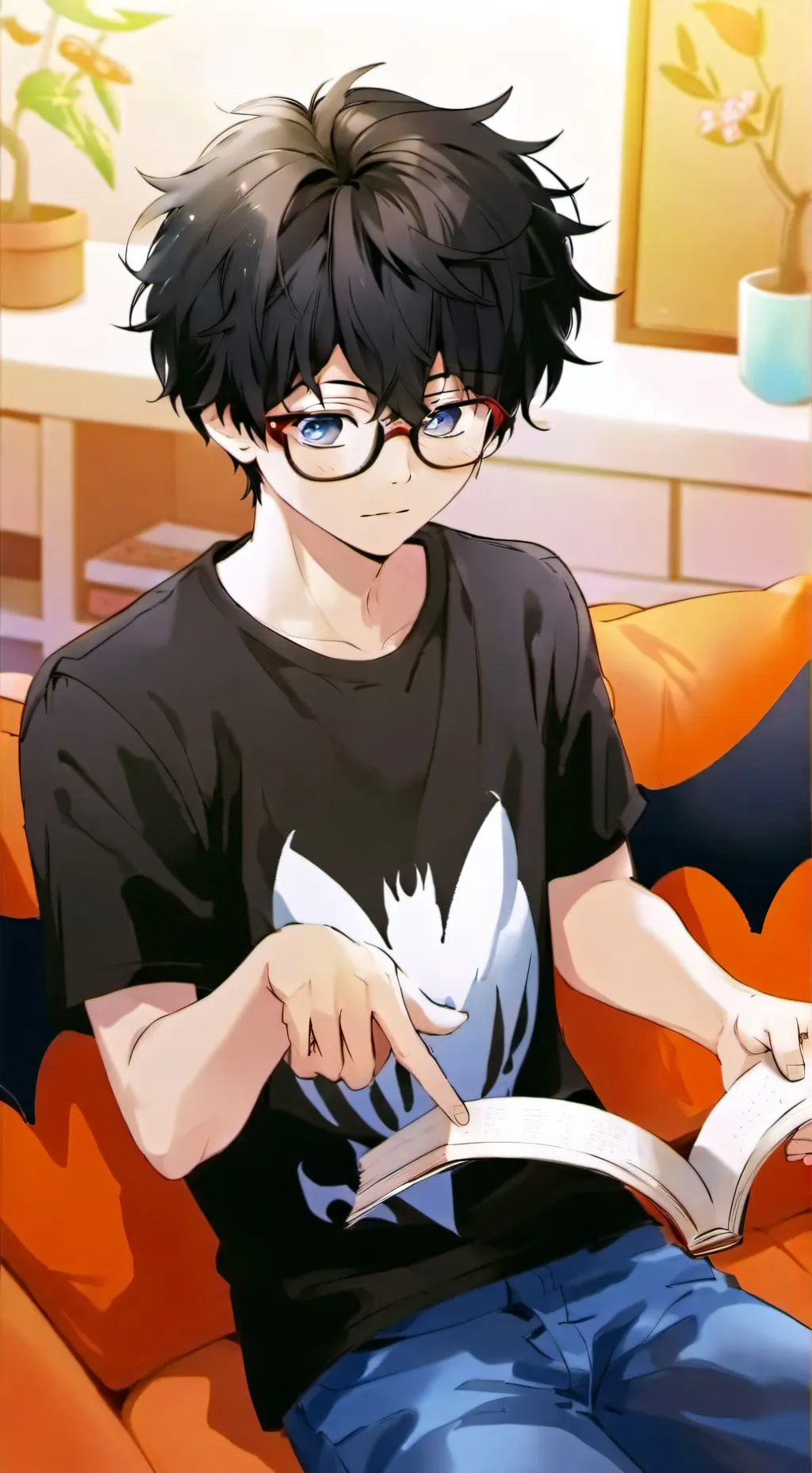 ai character: Hybrid Boyfriend background