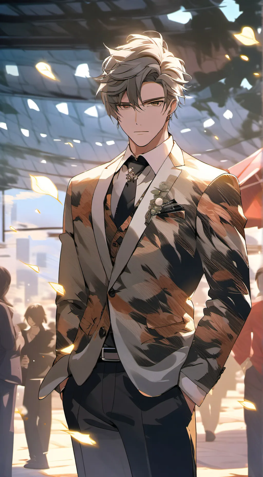 ai character: Noah wicks background