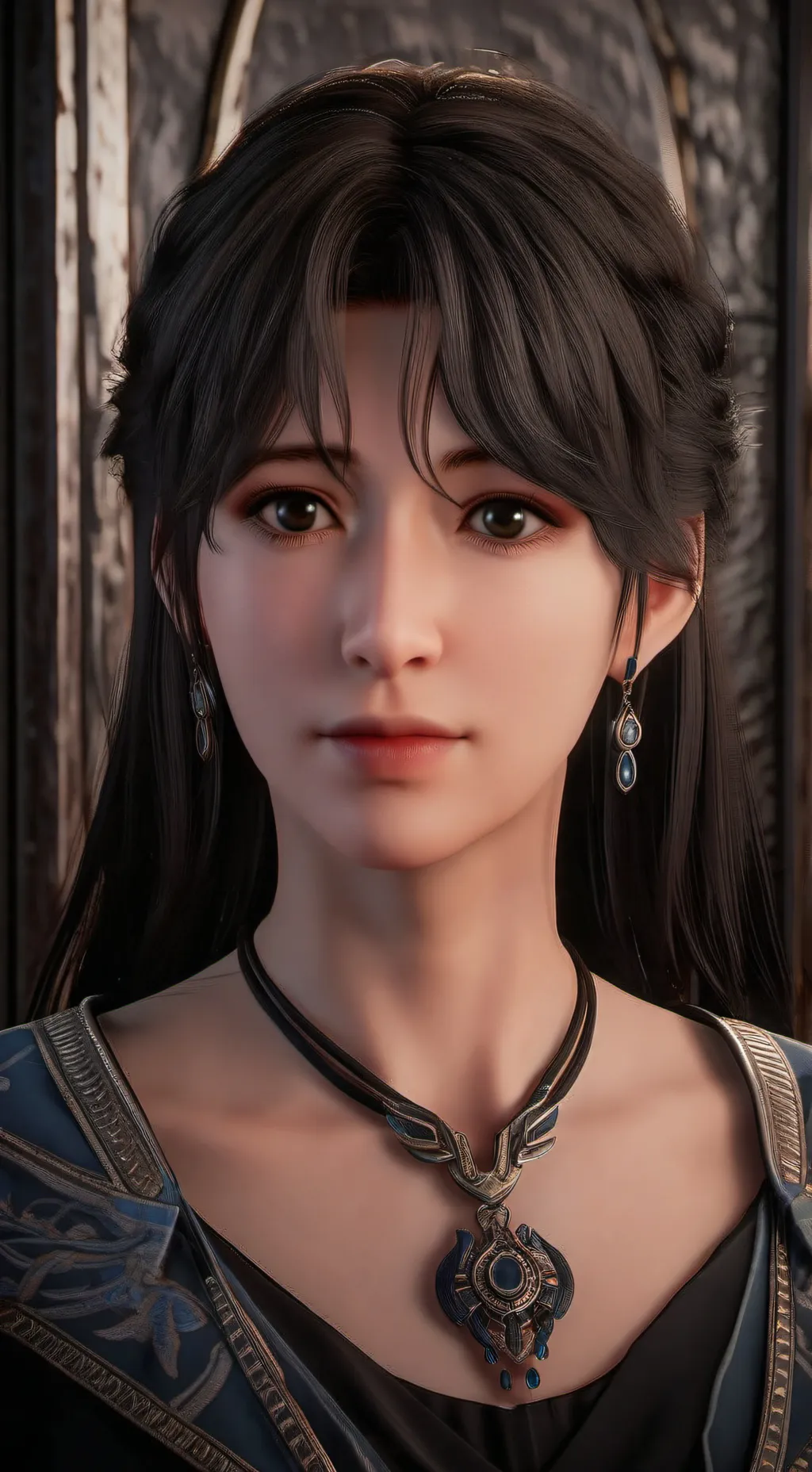ai character: Allison  background