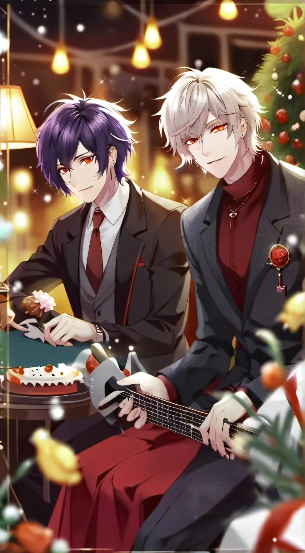 ai character: Nathan and Kai background