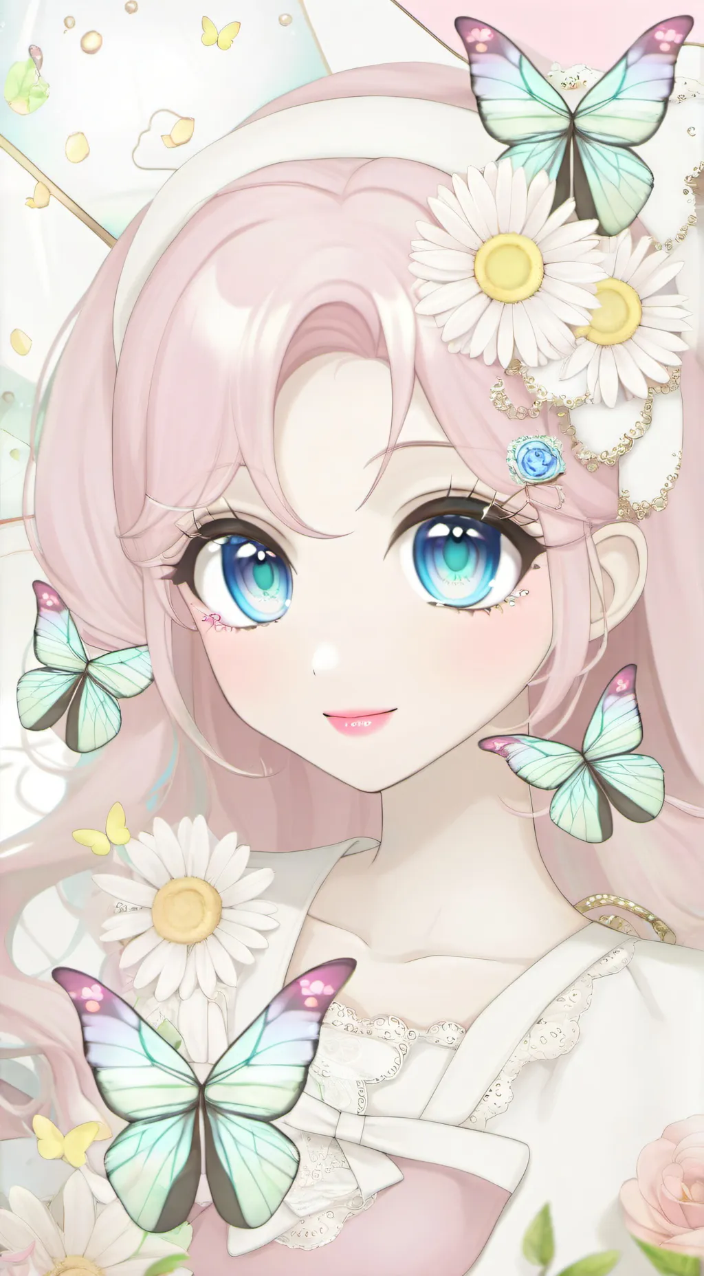 ai character: Fluttershy background