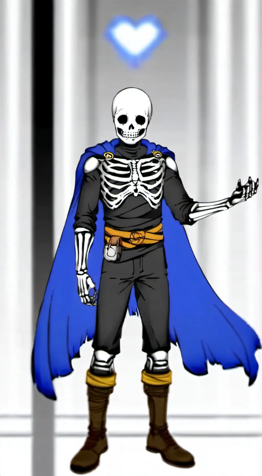 ai character: Sans background