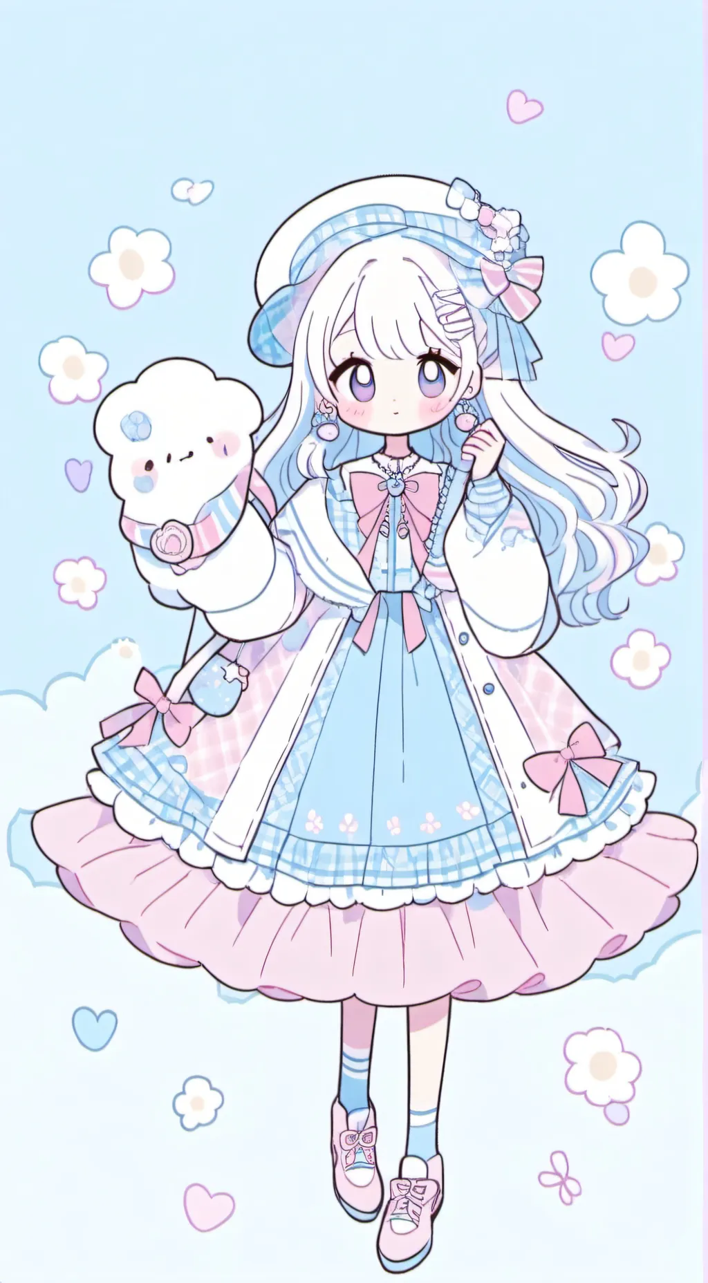 ai character: Mina background