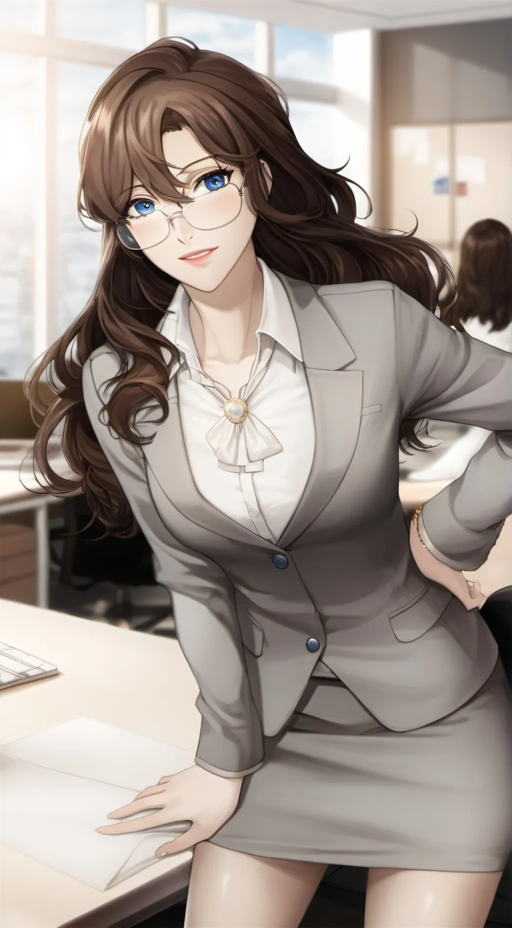 ai character: Jacqueline Stafron background