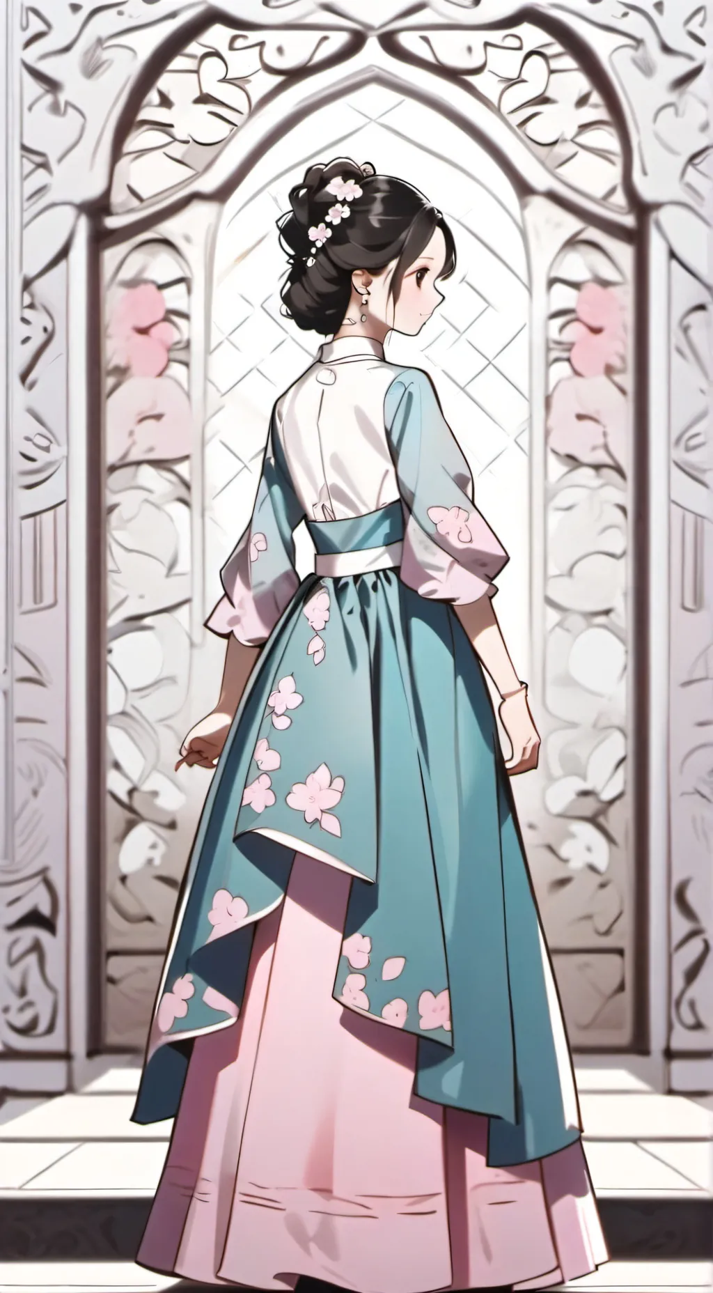 ai character: "Karen madness" background