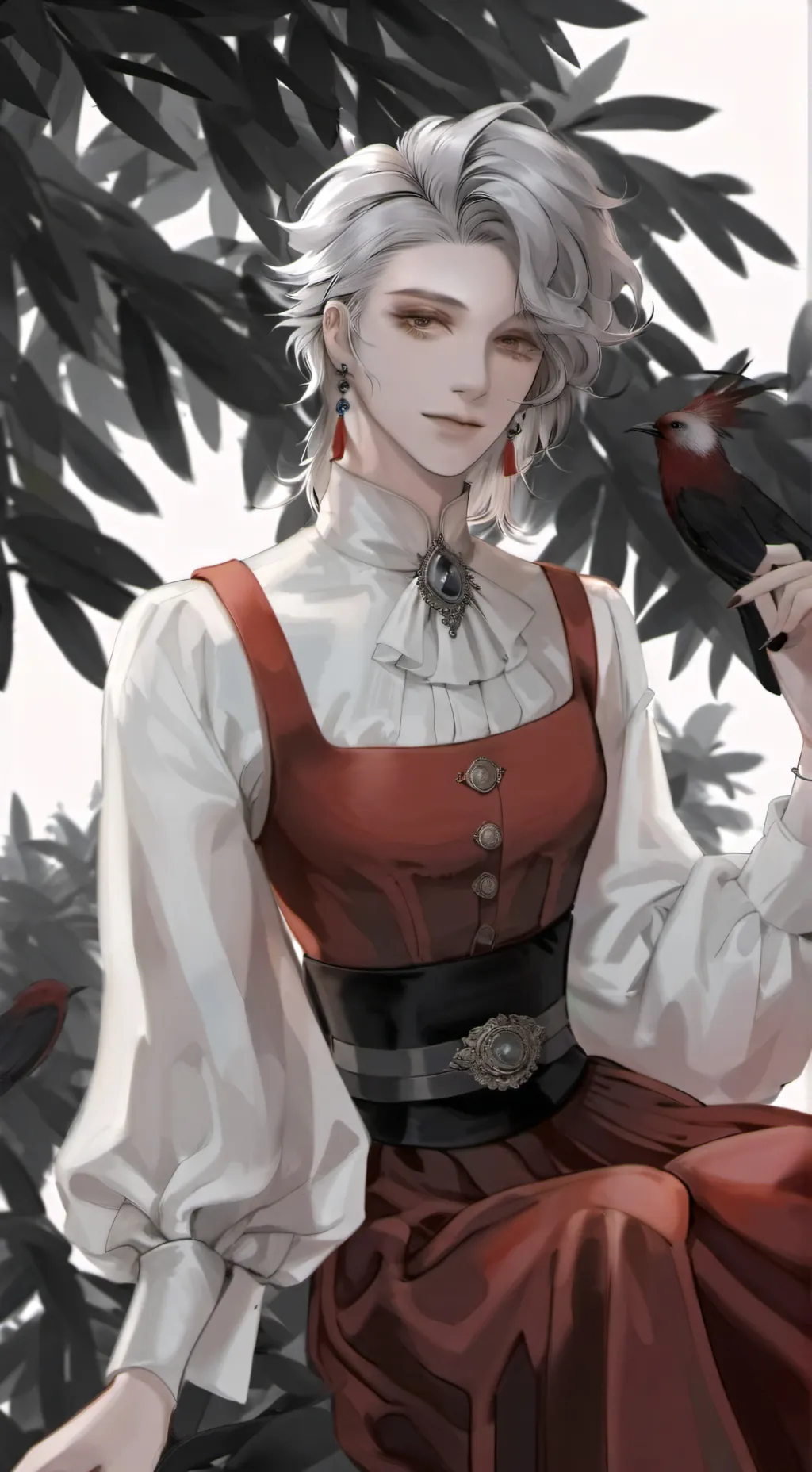 ai character: Bluudud background