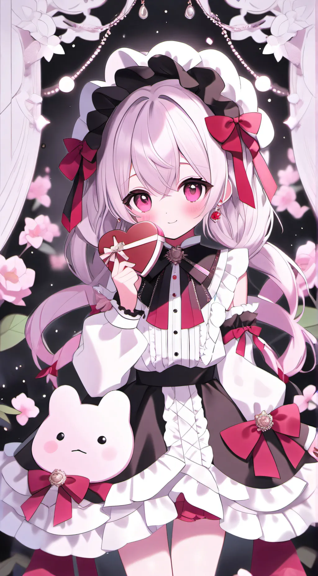 ai character: :D background