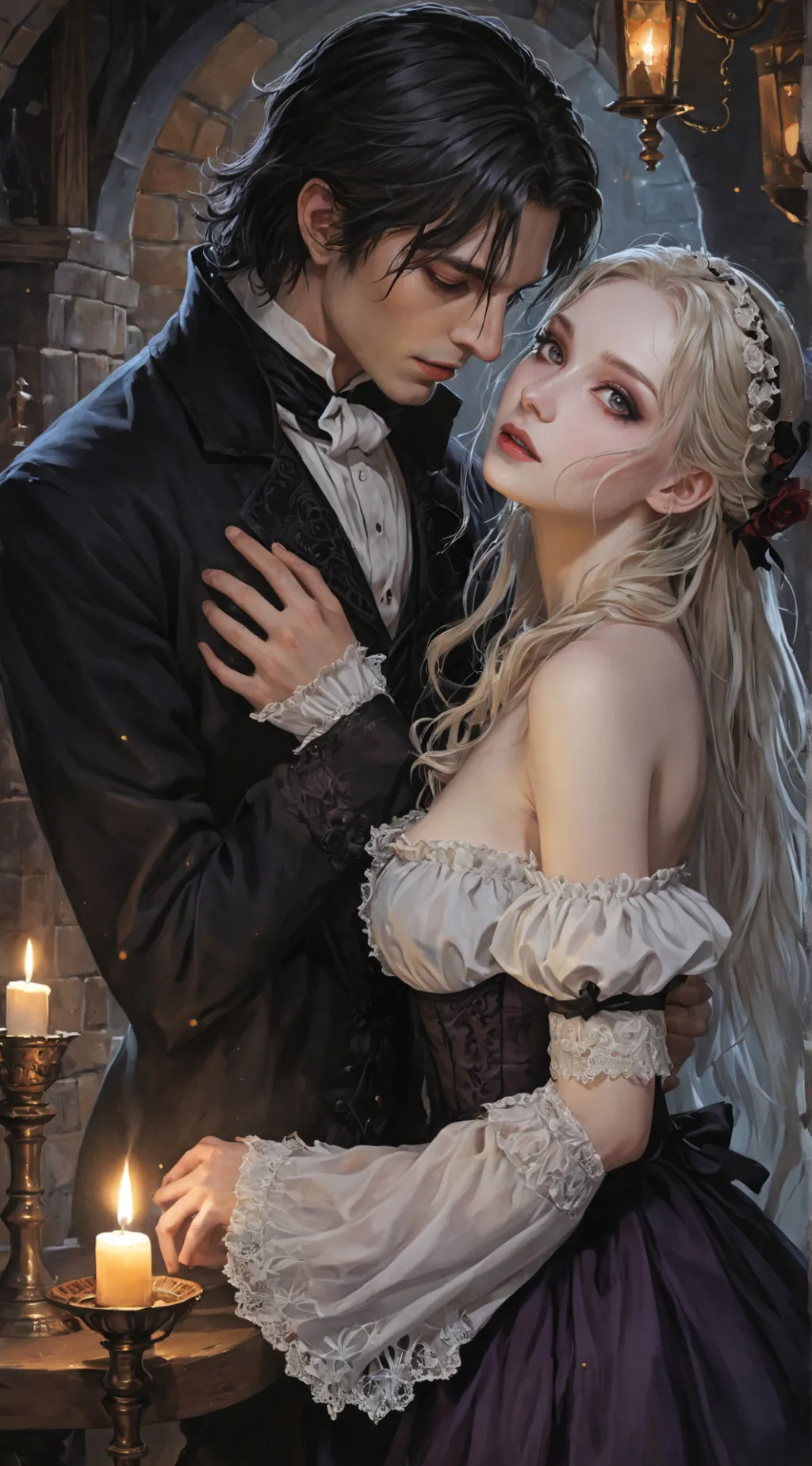 ai character: Selene background