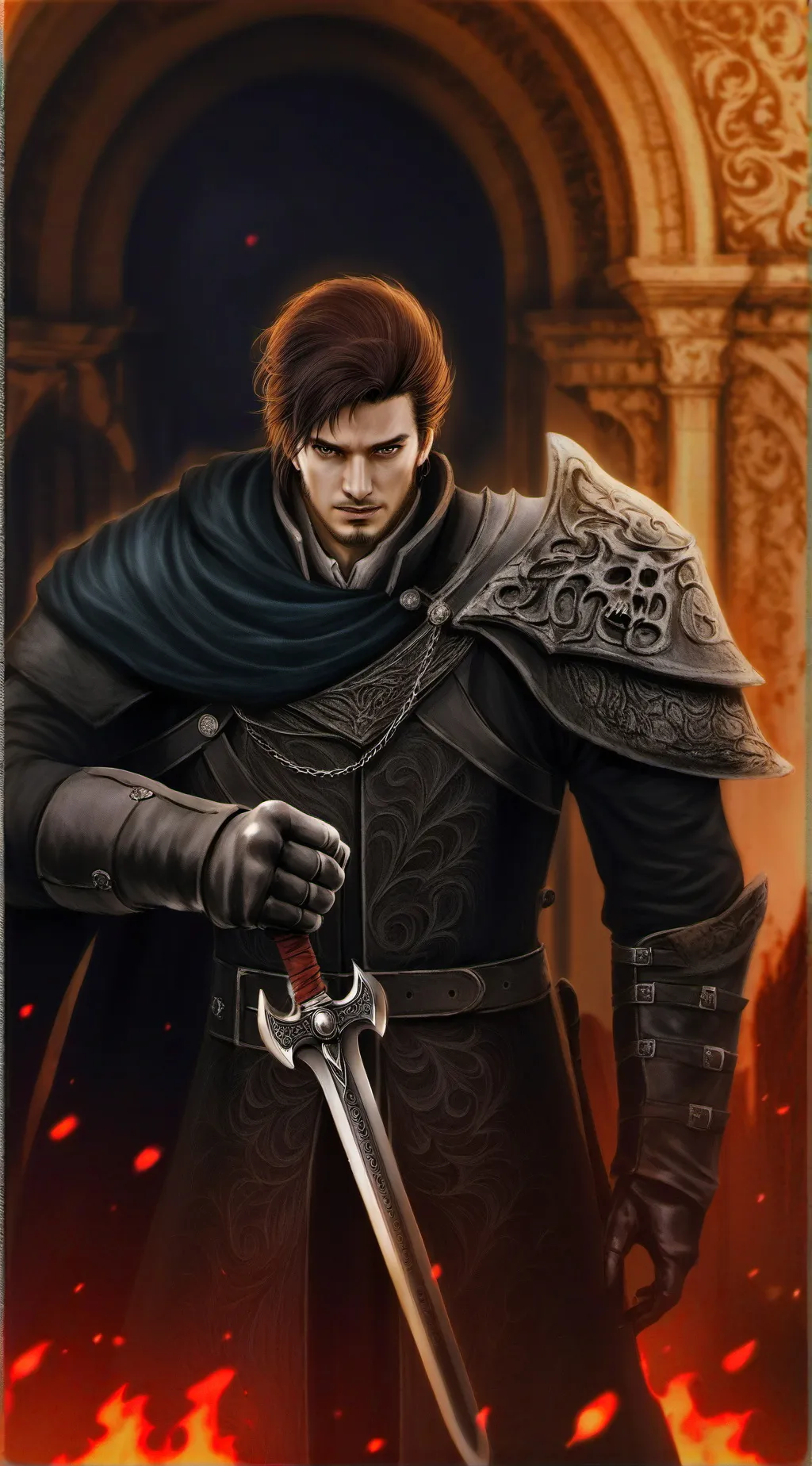 ai character: Checkpoint t or d background